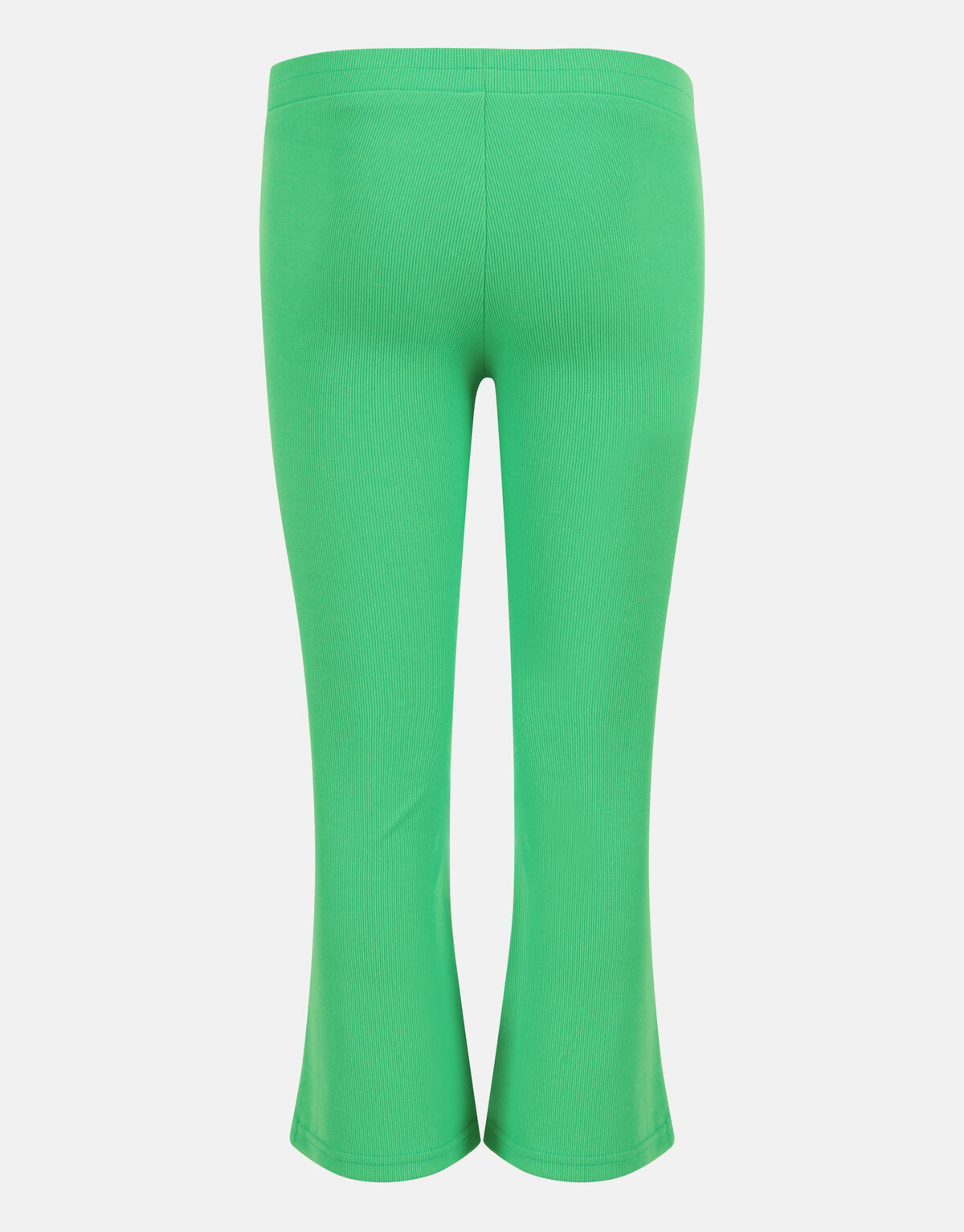 Rib Flared Legging Groen SHOEBY GIRLS