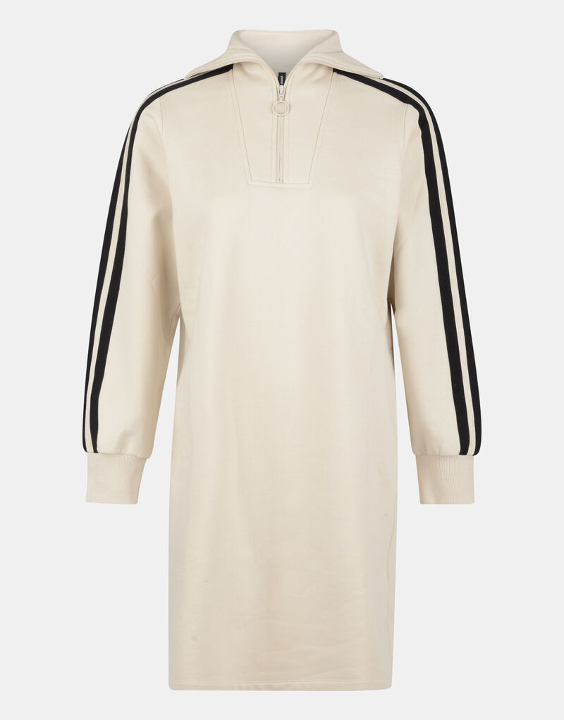 Zipper Sweat Jurk