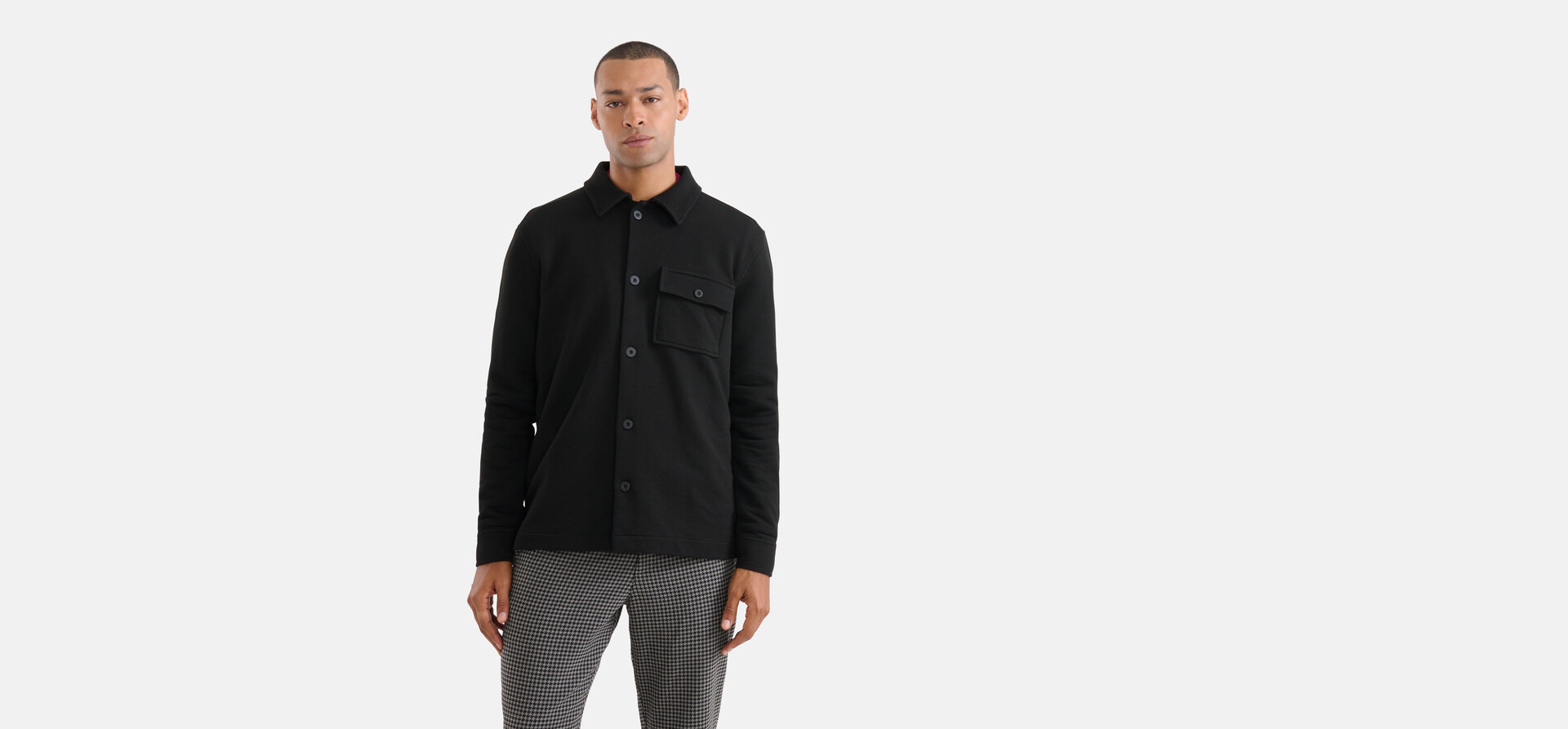 Overshirt Zwart SHOEBY MEN
