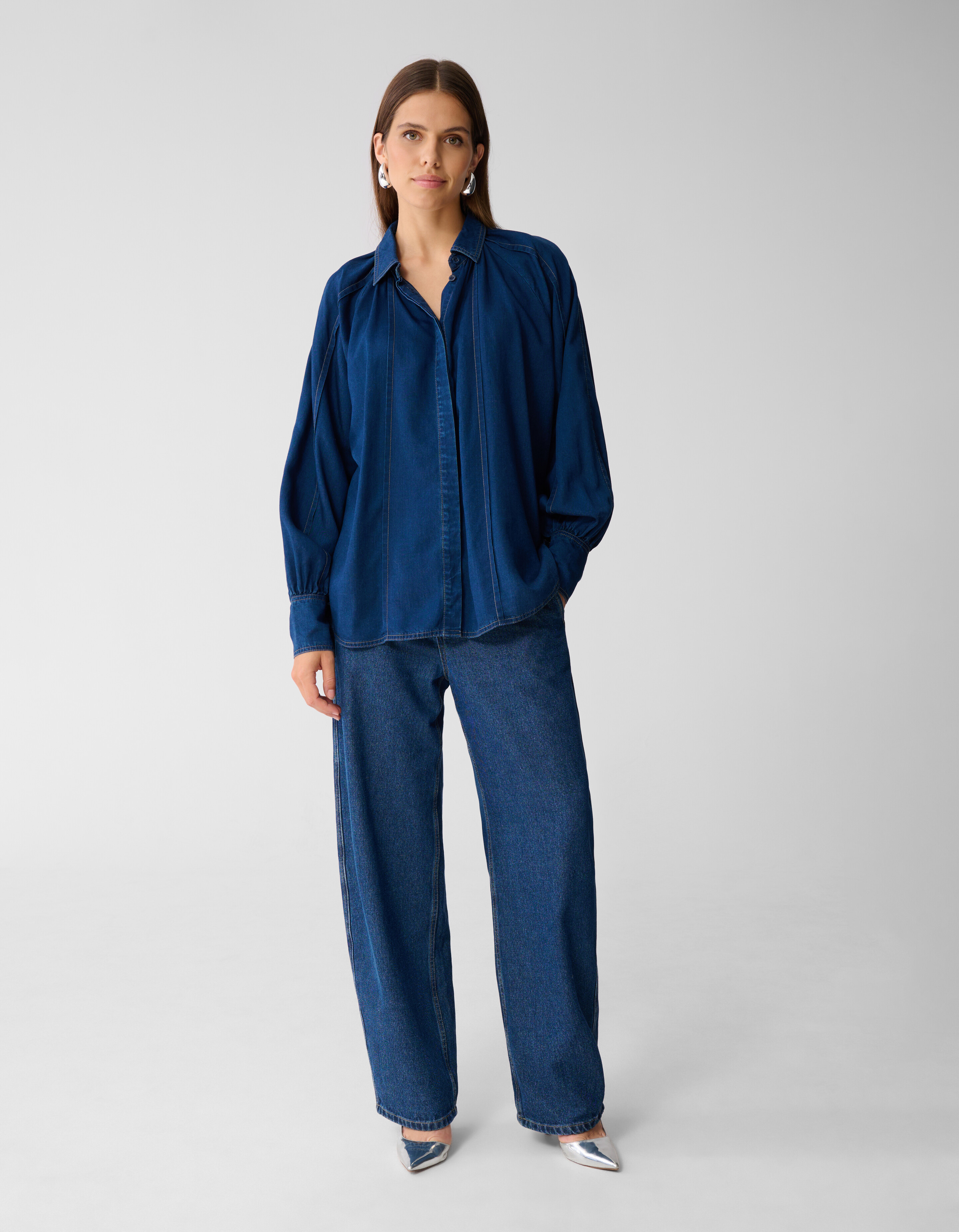 Stitch Blouse Blauw By Mieke SHOEBY WOMEN