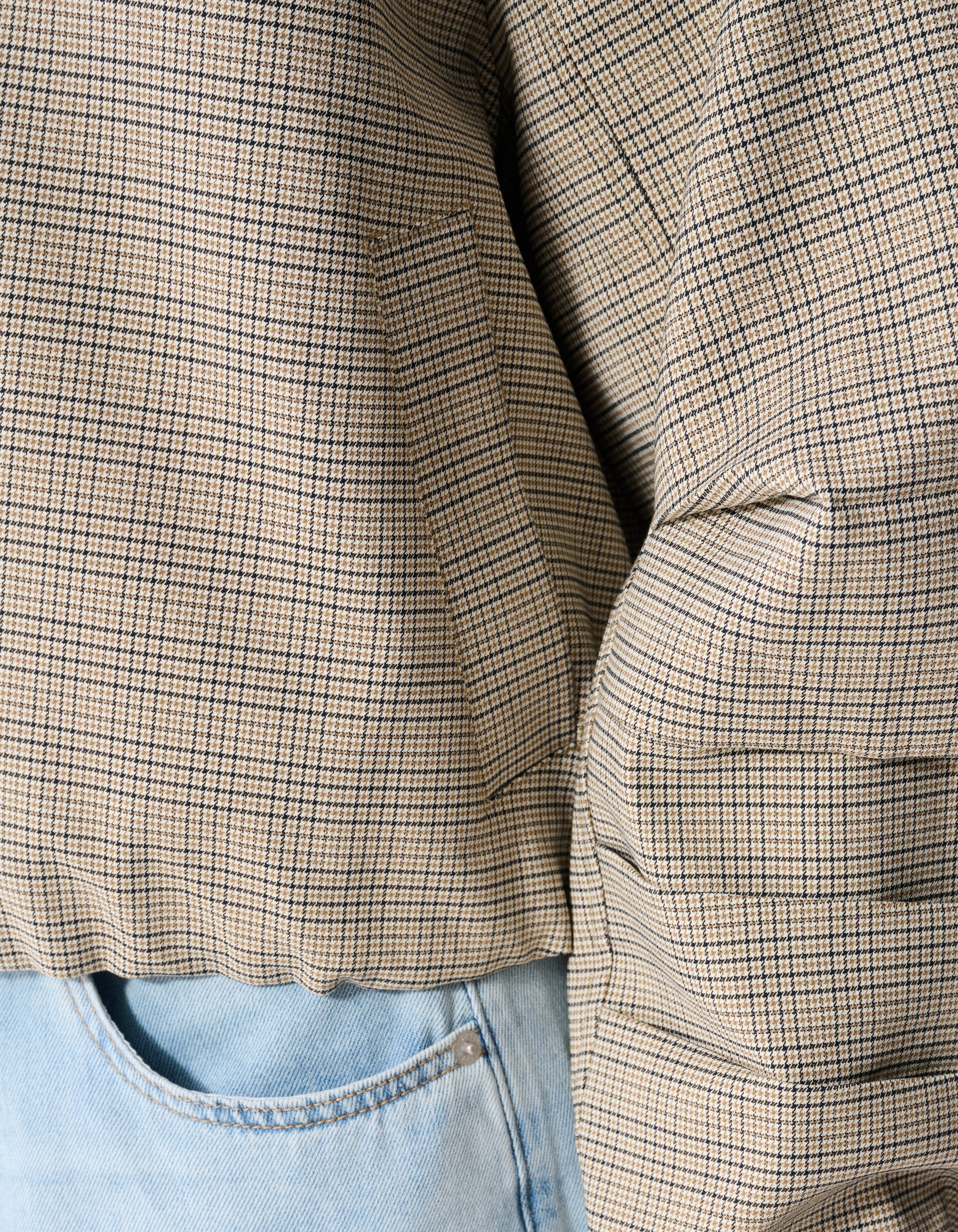 Oversized Ruiten Jack Lichtbruin By Monica SHOEBY WOMEN
