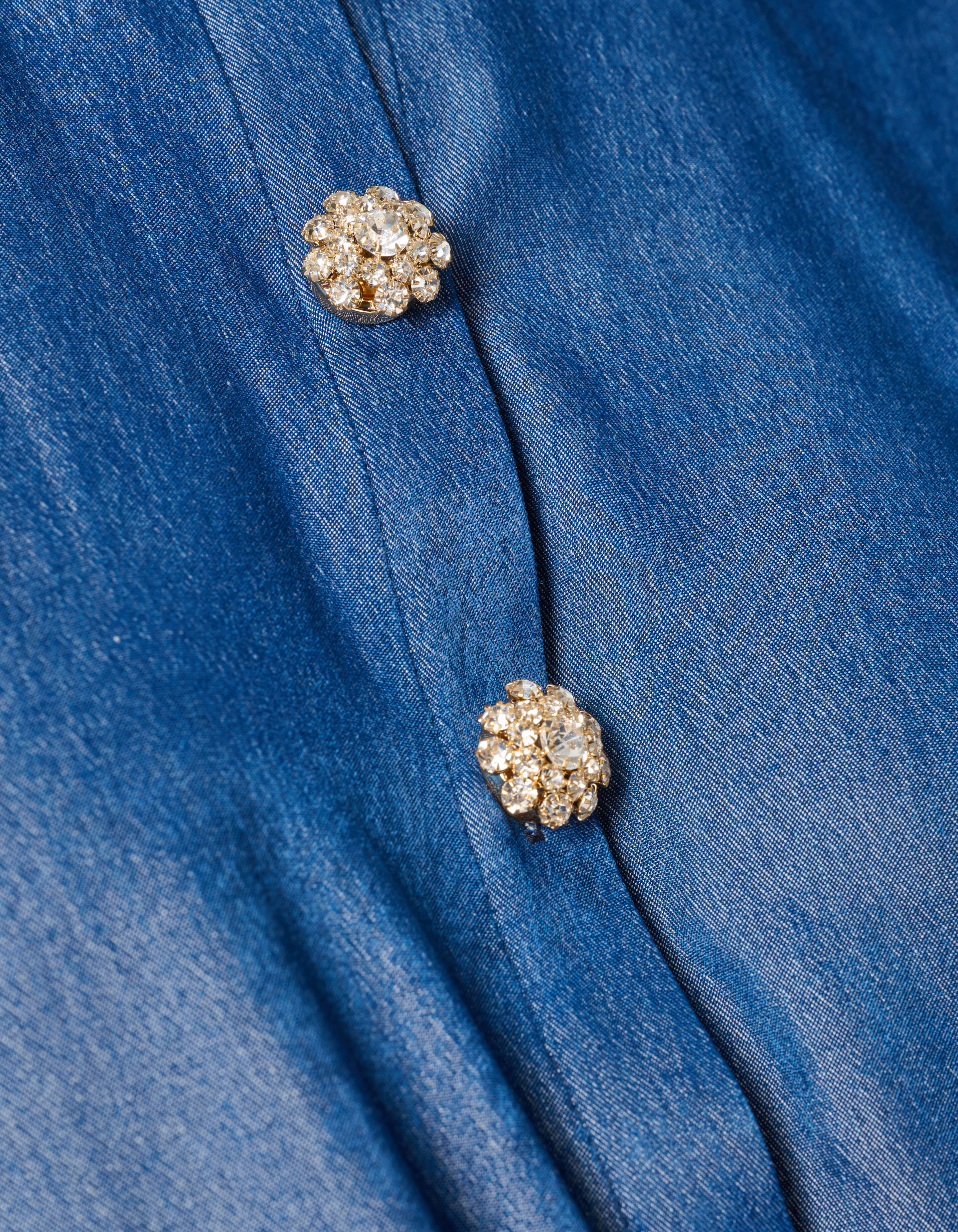 Strass Knopen Clips Goud SHOEBY ACCESSOIRES