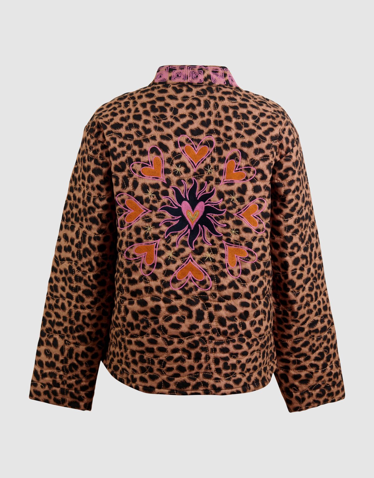 Leopard Stitched Jack Bruin SHOEBY GIRLS