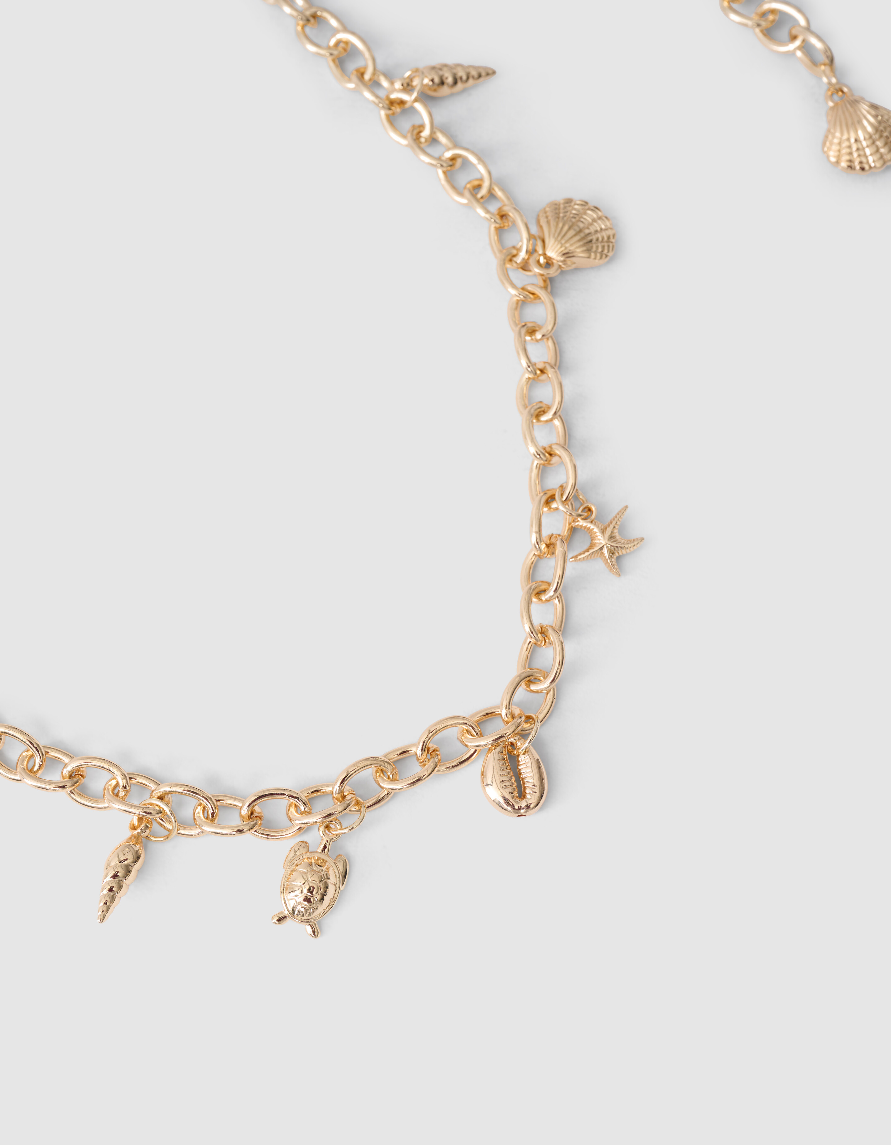 Charm Chain Riem Goud SHOEBY ACCESSOIRES