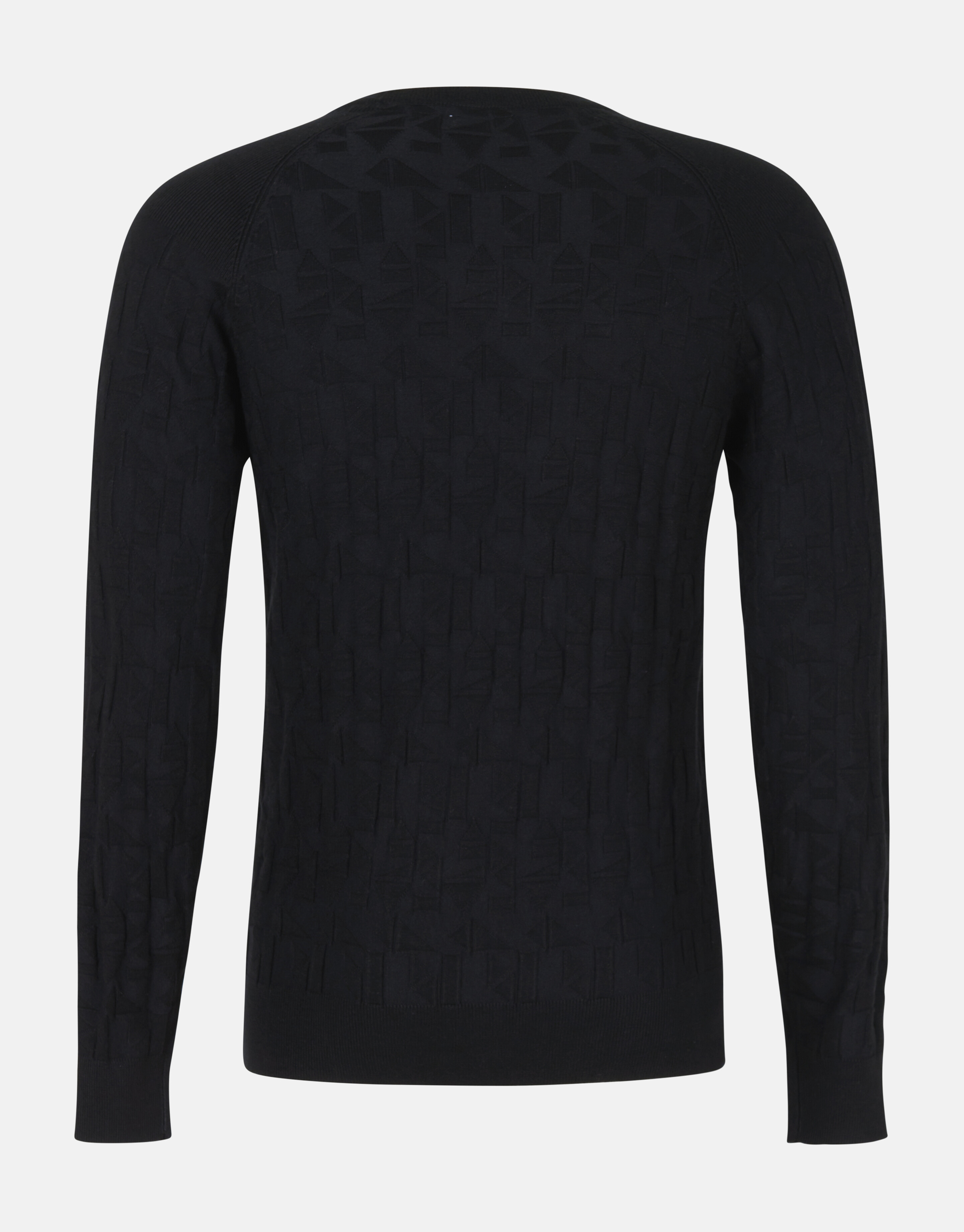 Gestructureerde Trui Zwart SHOEBY MEN