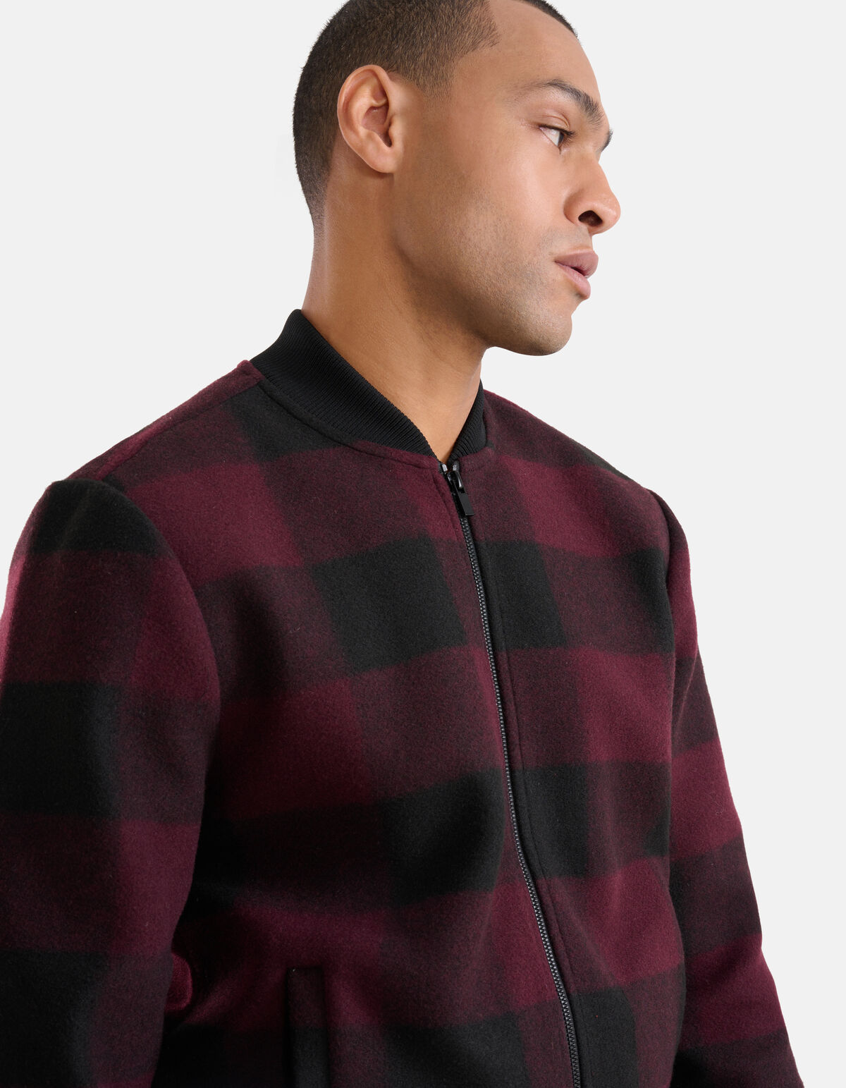 Ruiten Bomber Jack Bordeaux SHOEBY MEN