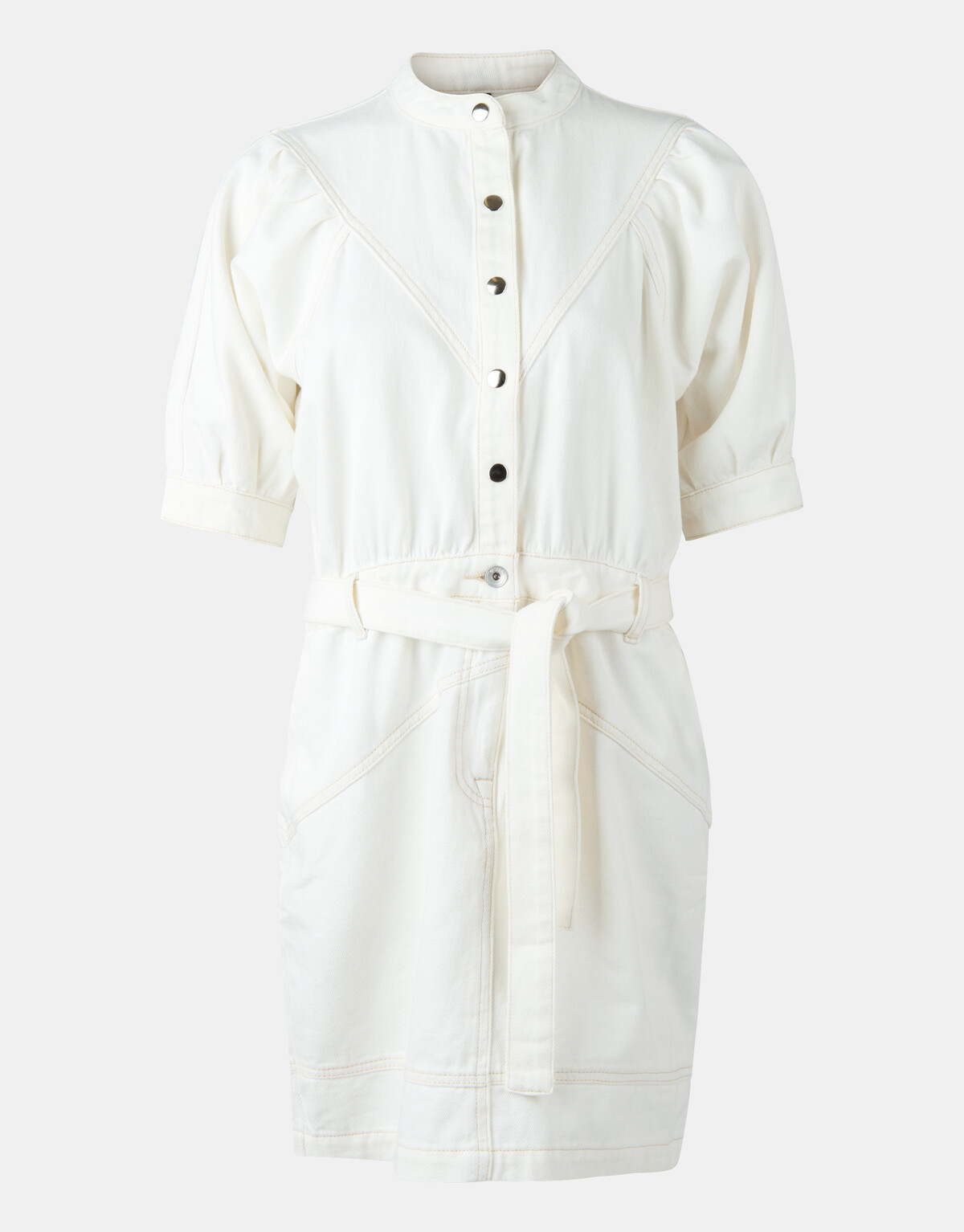 Witte Denim Jurk EKSEPT