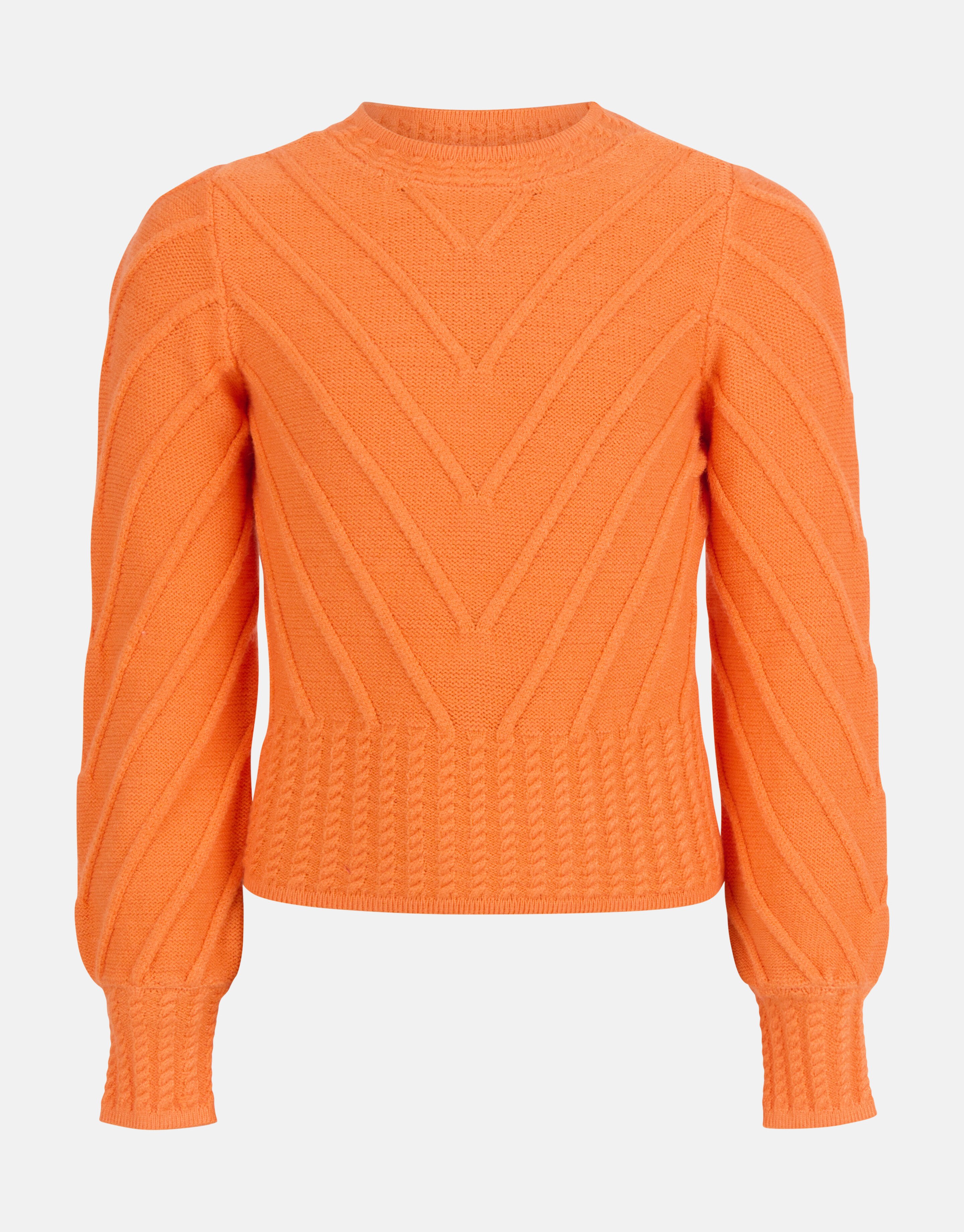 Structuur Trui Oranje SHOEBY GIRLS