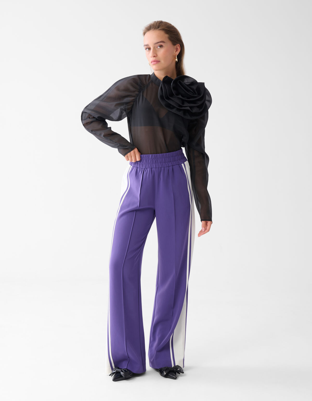 Sporty Broek Paars SHOEBY WOMEN