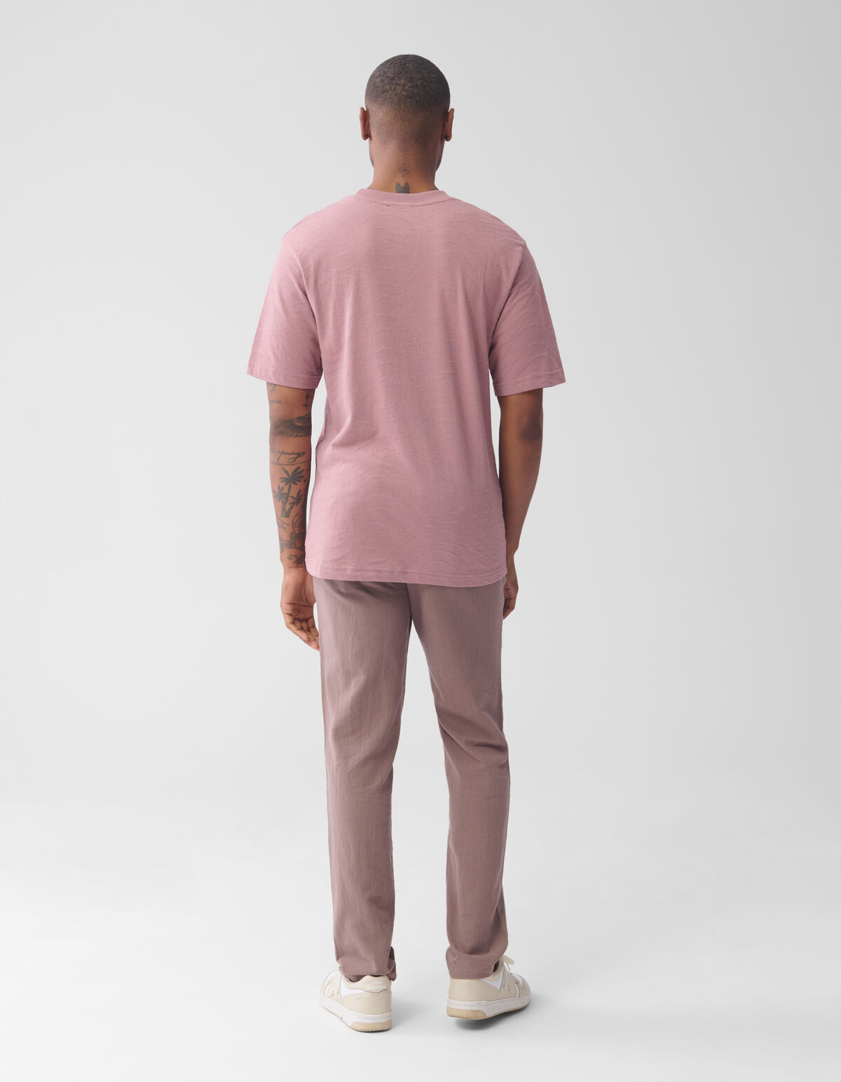 Structuur Broek Lichtbruin SHOEBY MEN