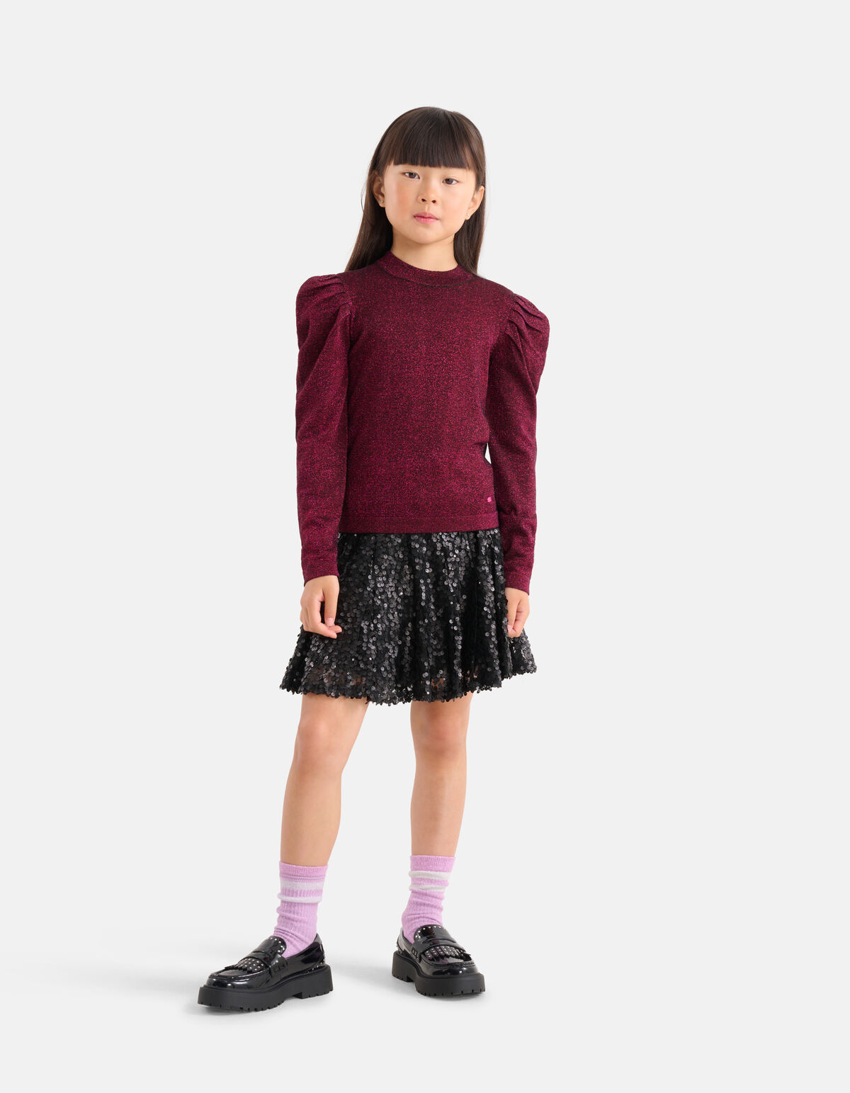 Lurex Top Roze SHOEBY GIRLS