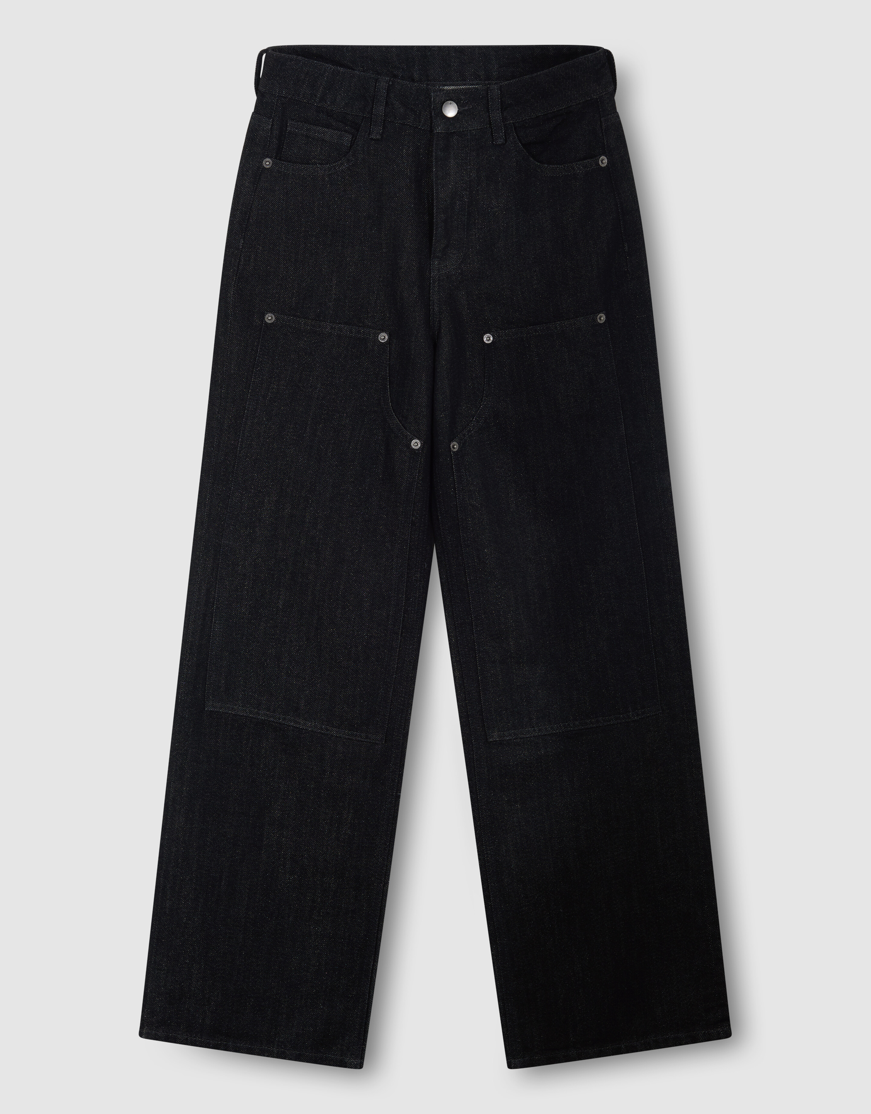 Straight Fit Carpenter Jeans Zwart SHOEBY WOMEN
