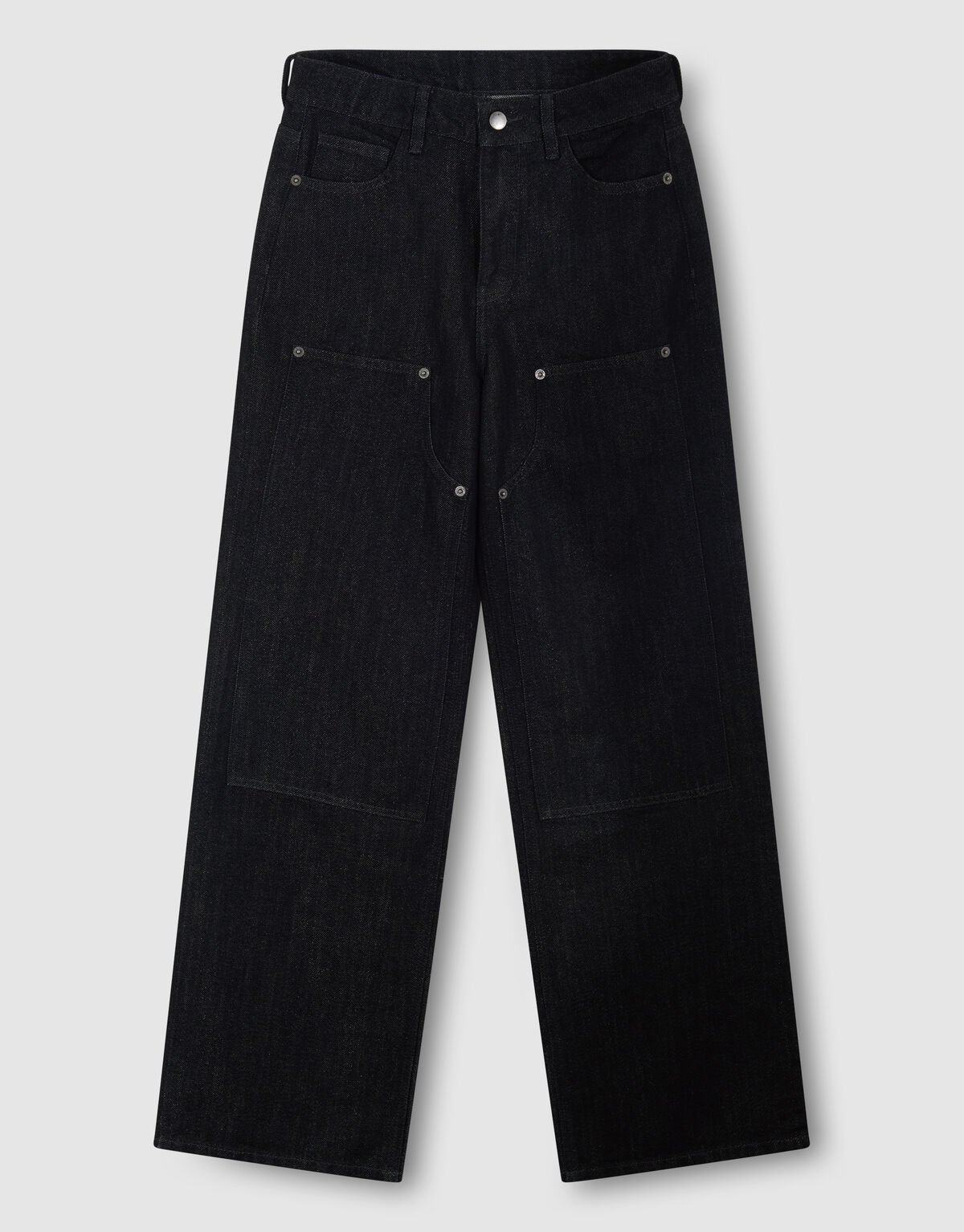 Straight Fit Carpenter Jeans Zwart SHOEBY WOMEN
