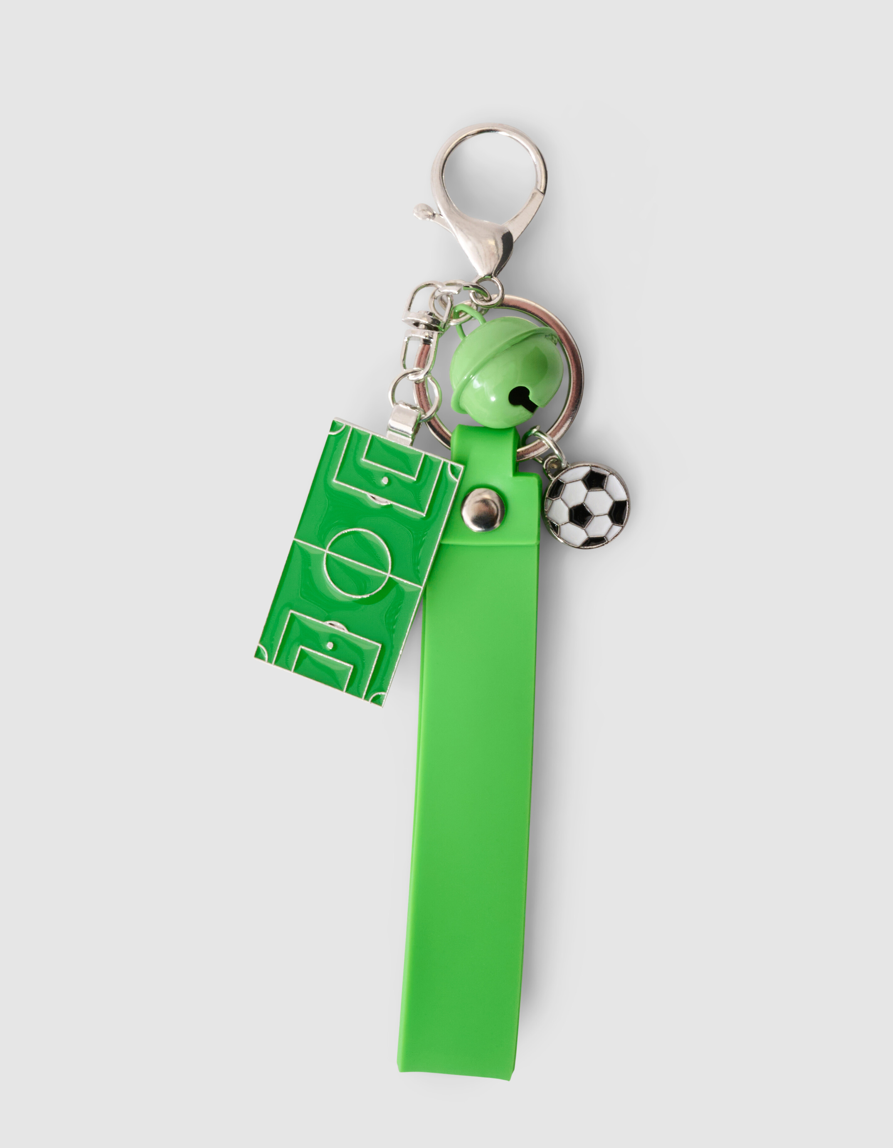 Voetbal Sleutelhanger Groen SHOEBY ACCESSOIRES