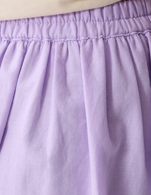 Palm Embroidery Mini Rok Lichtpaars SHOEBY GIRLS