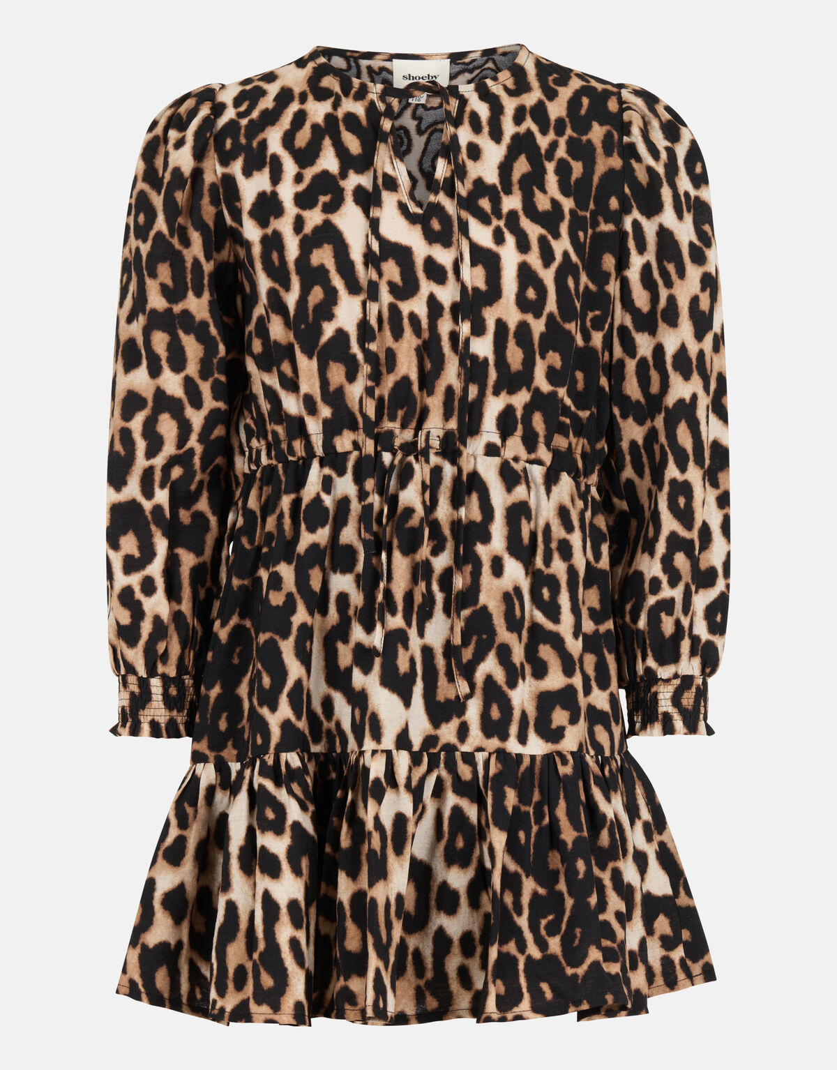 Leopard Jurk Bruin SHOEBY GIRLS