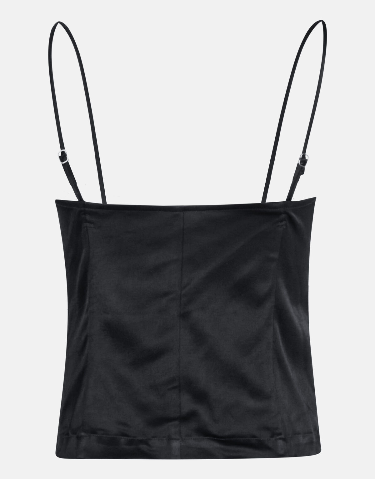 Satijnen Corset Top Zwart SHOEBY WOMEN