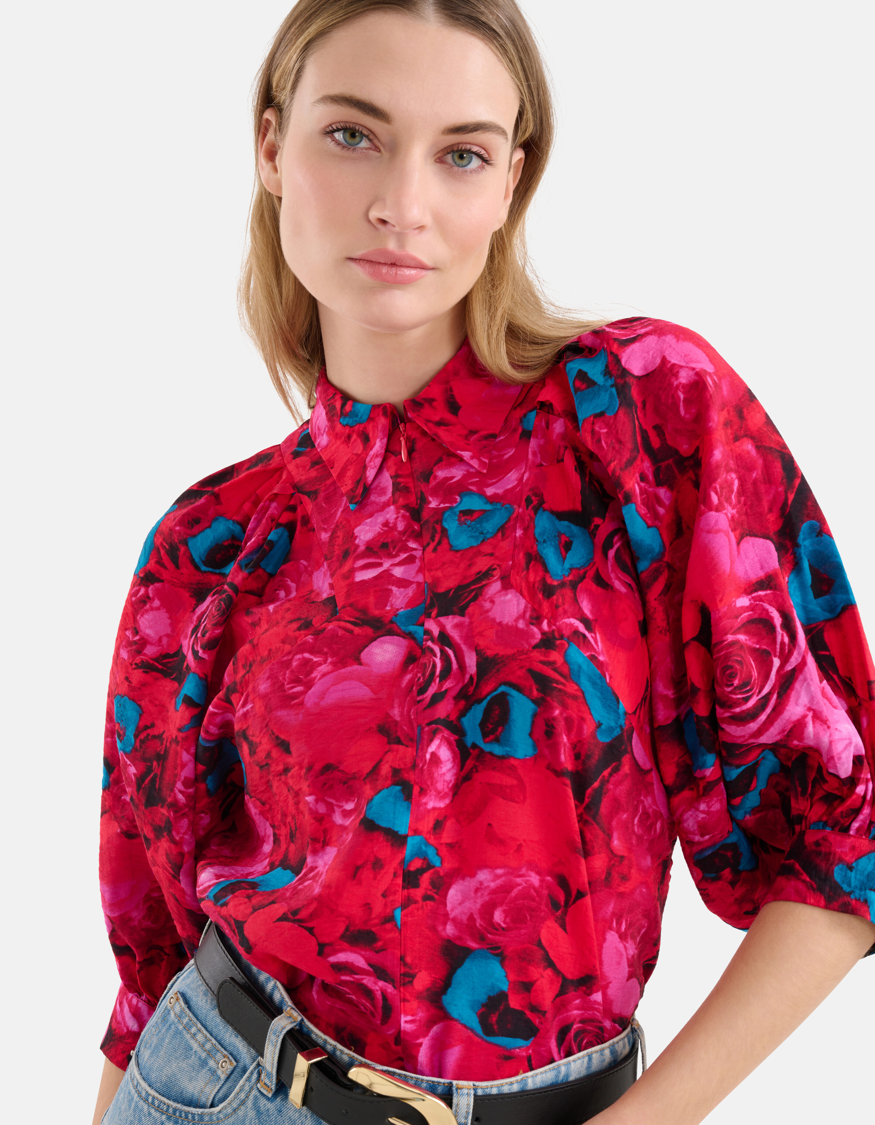 Rozen Blouse Rood SHOEBY WOMEN