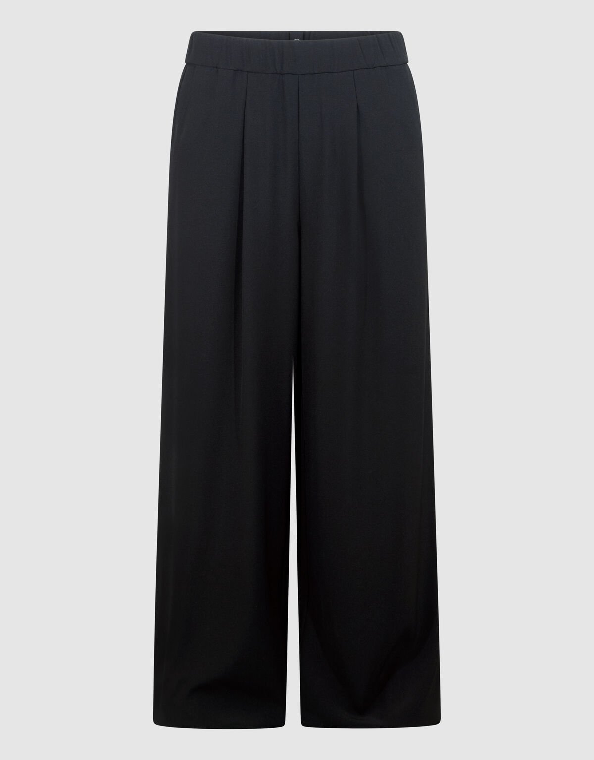 Wide Leg Fit Broek Zwart By Mieke SHOEBY WOMEN