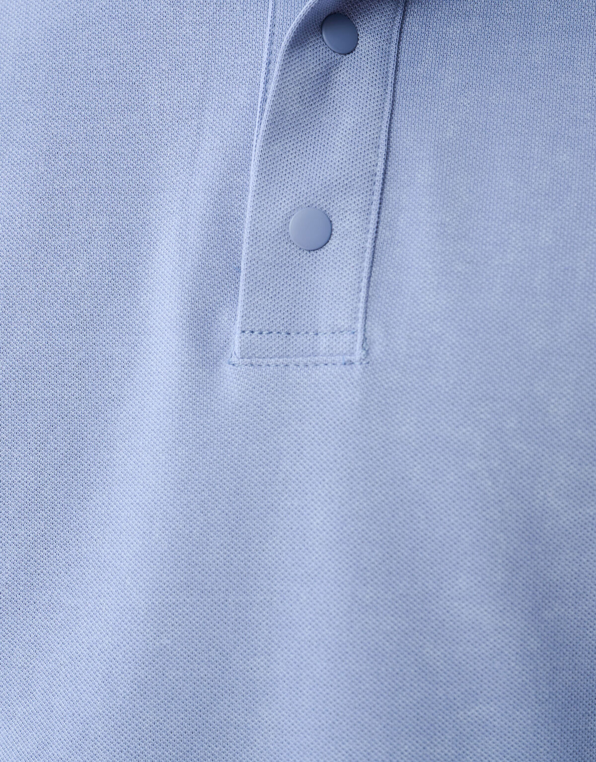 Washed Polo Lichtblauw SHOEBY MEN