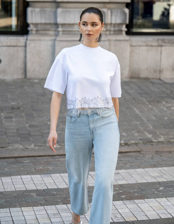 Balloon Fit Jeans Bleached SHOEBY WOMEN