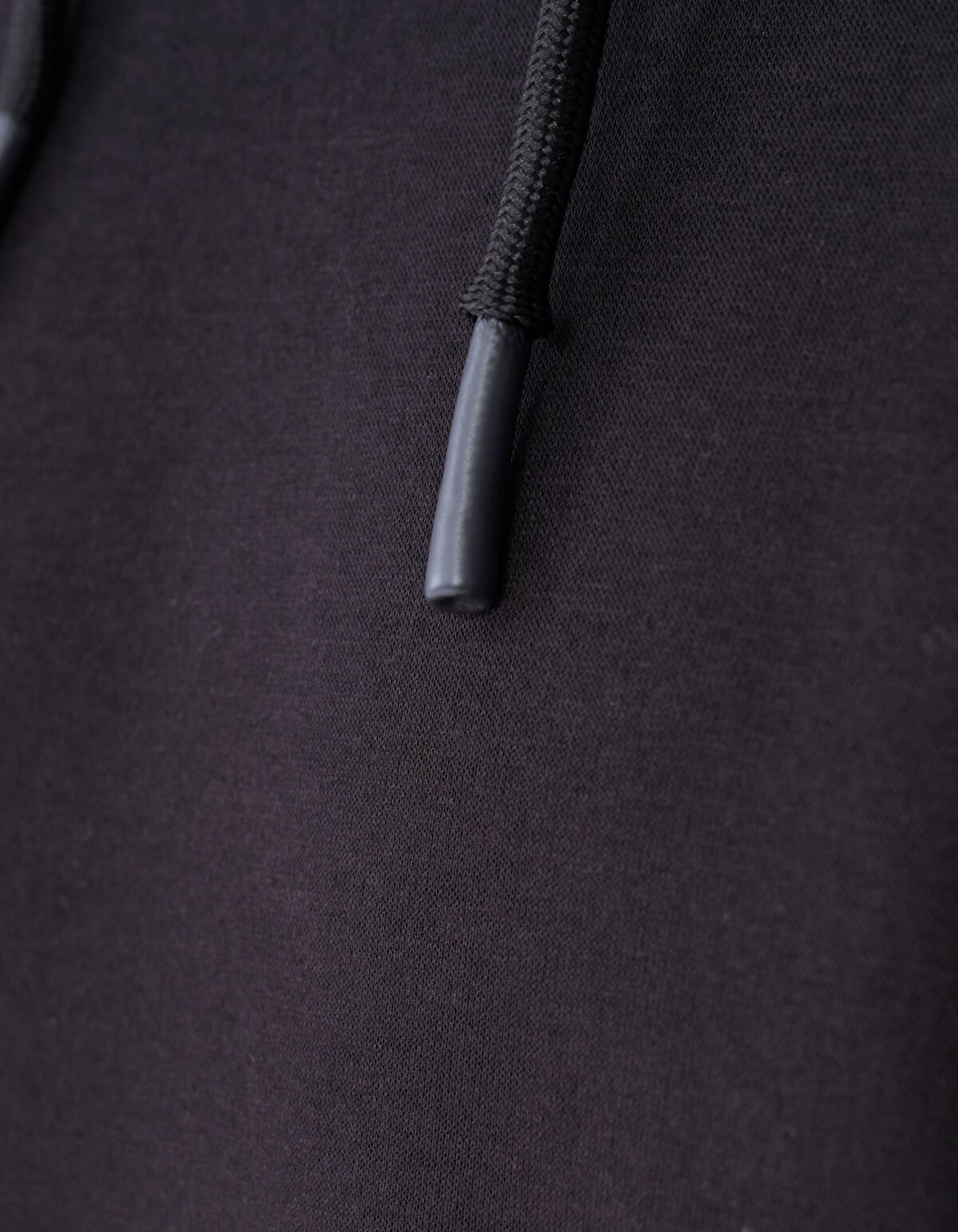 Label Sweat Hoodie Donkerbruin SHOEBY MEN