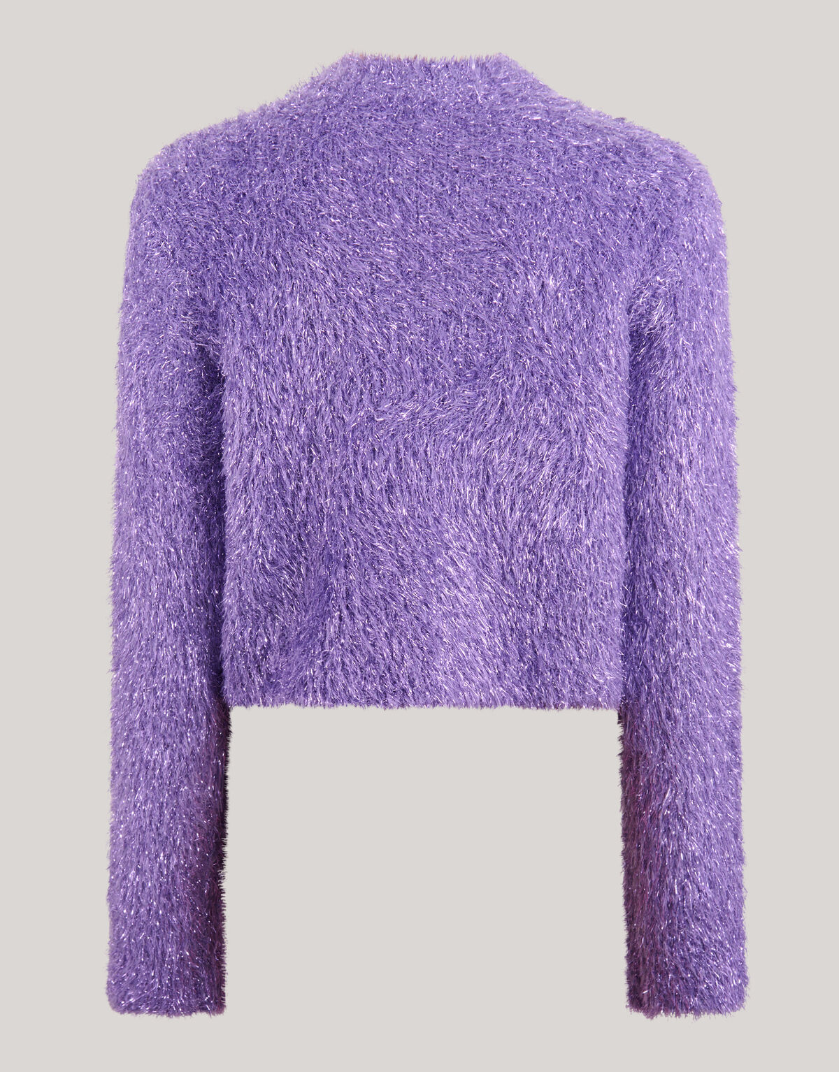 Fluffy Glitter Vest Paars SHOEBY GIRLS