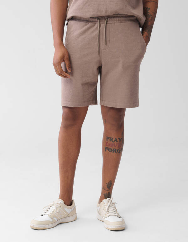 Structuur Short Lichtbruin SHOEBY MEN