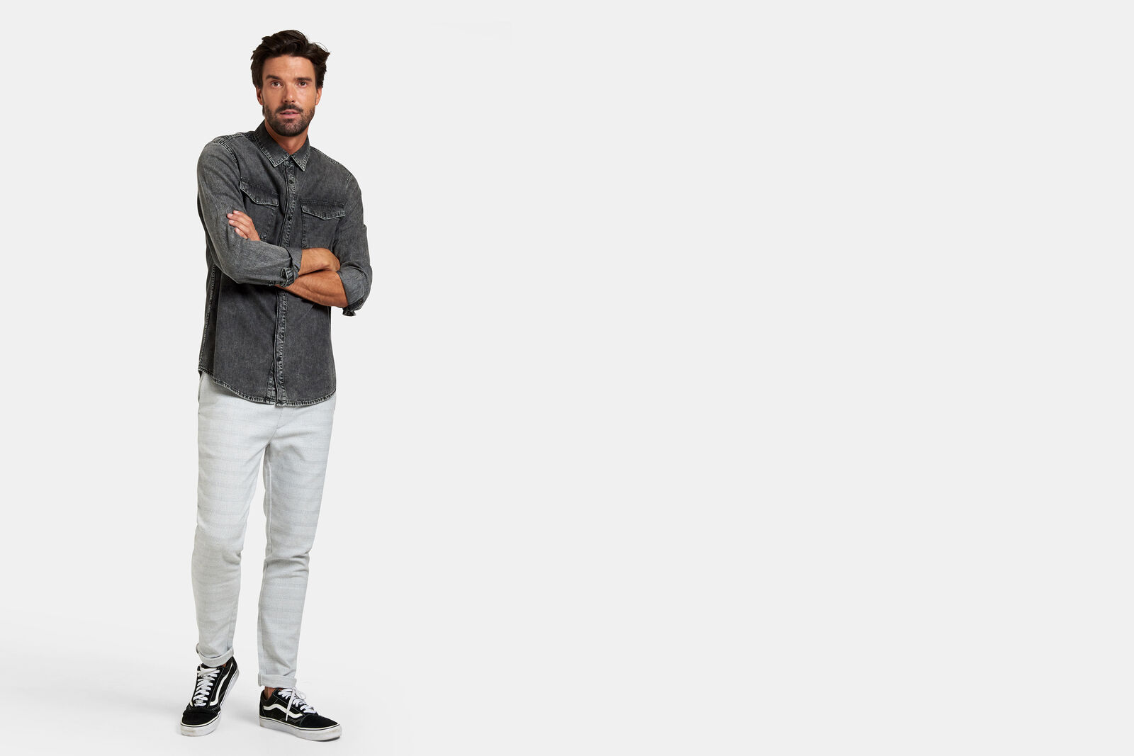 Thomas Denim Overhemd