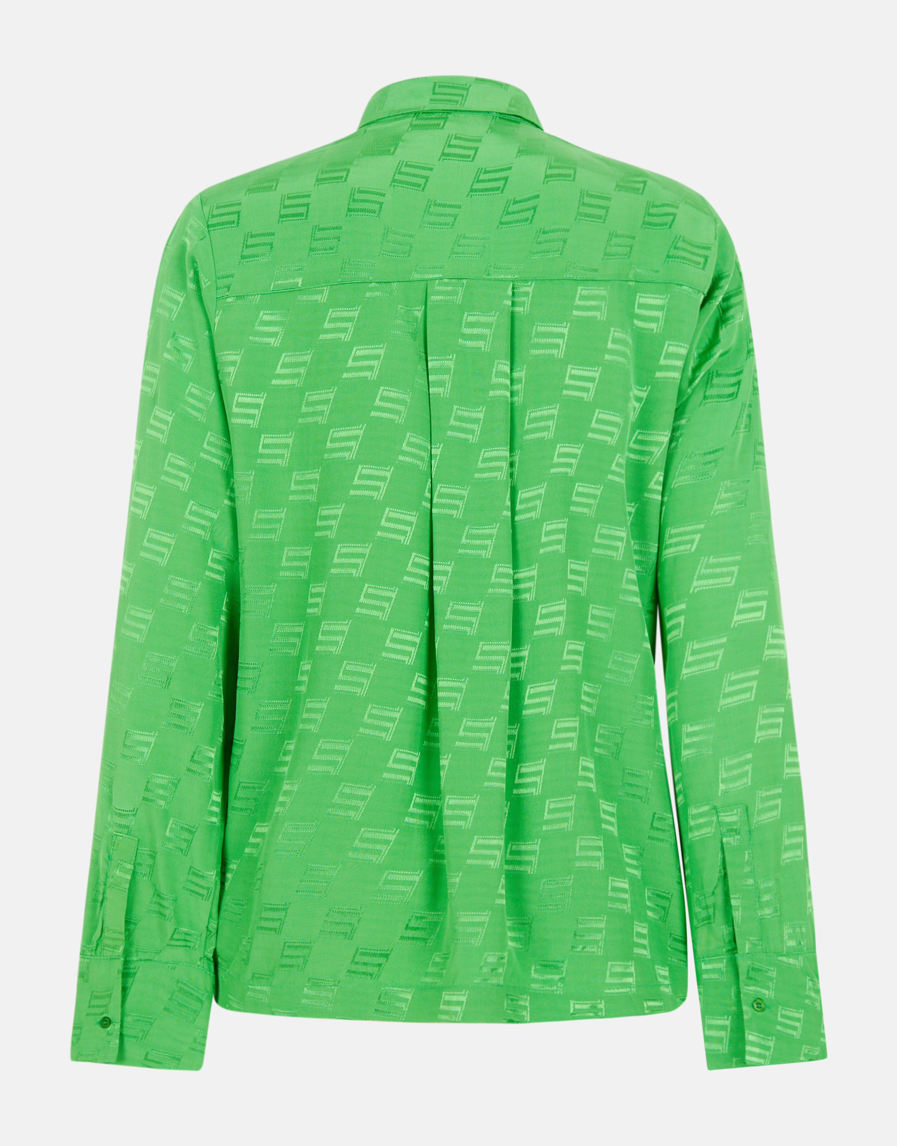 Jacquard Blouse Groen SHOEBY WOMEN