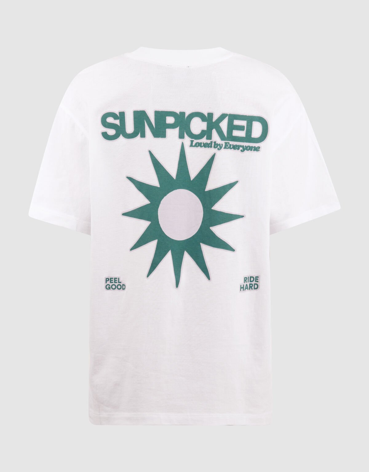 Sunpicked Artwork T-Shirt Wit SHOEBY BOYS