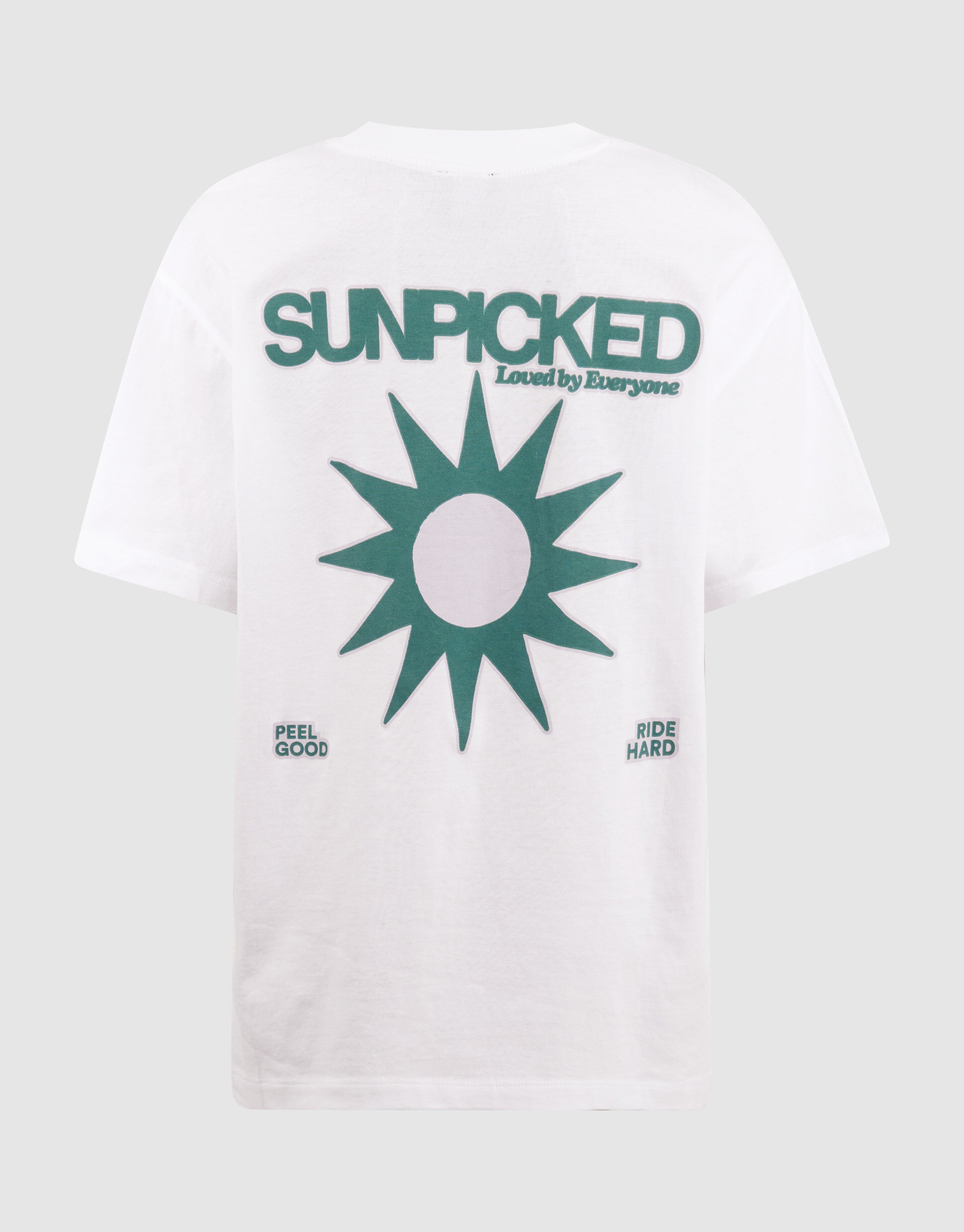 Sunpicked Artwork T-Shirt Wit SHOEBY BOYS