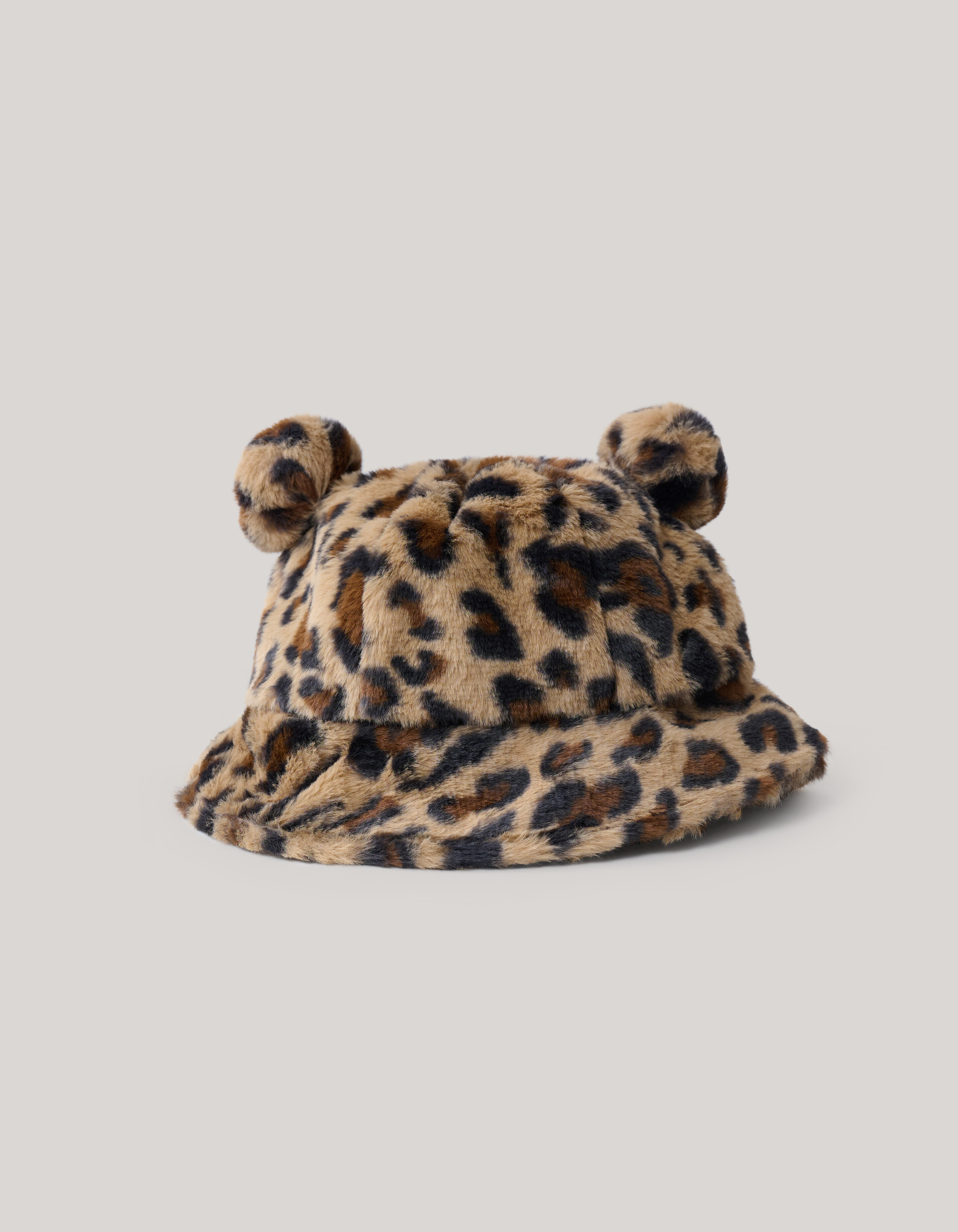 Leopard Hoed Bruin SHOEBY ACCESSOIRES