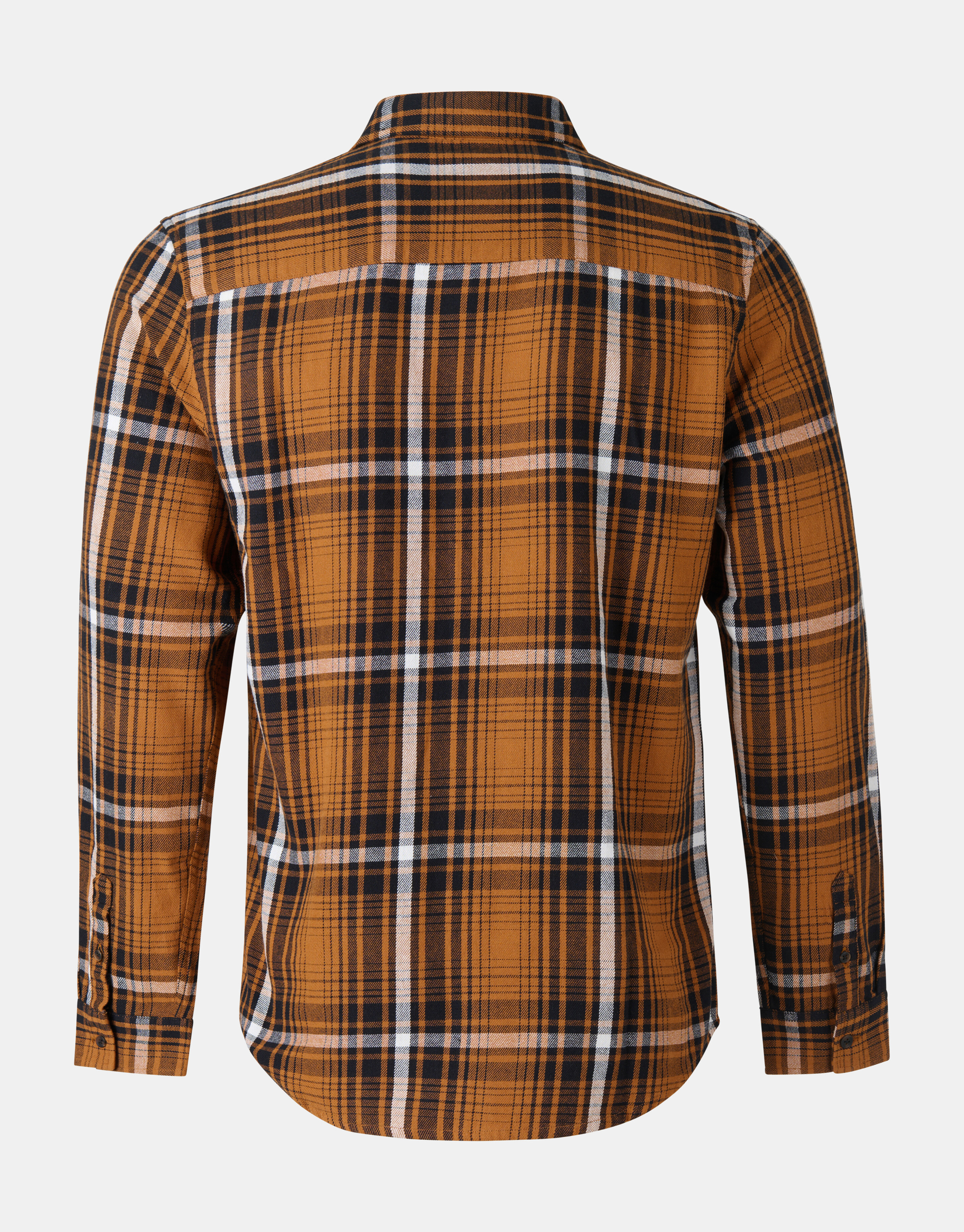 Geruit Overhemd Bruin SHOEBY MEN