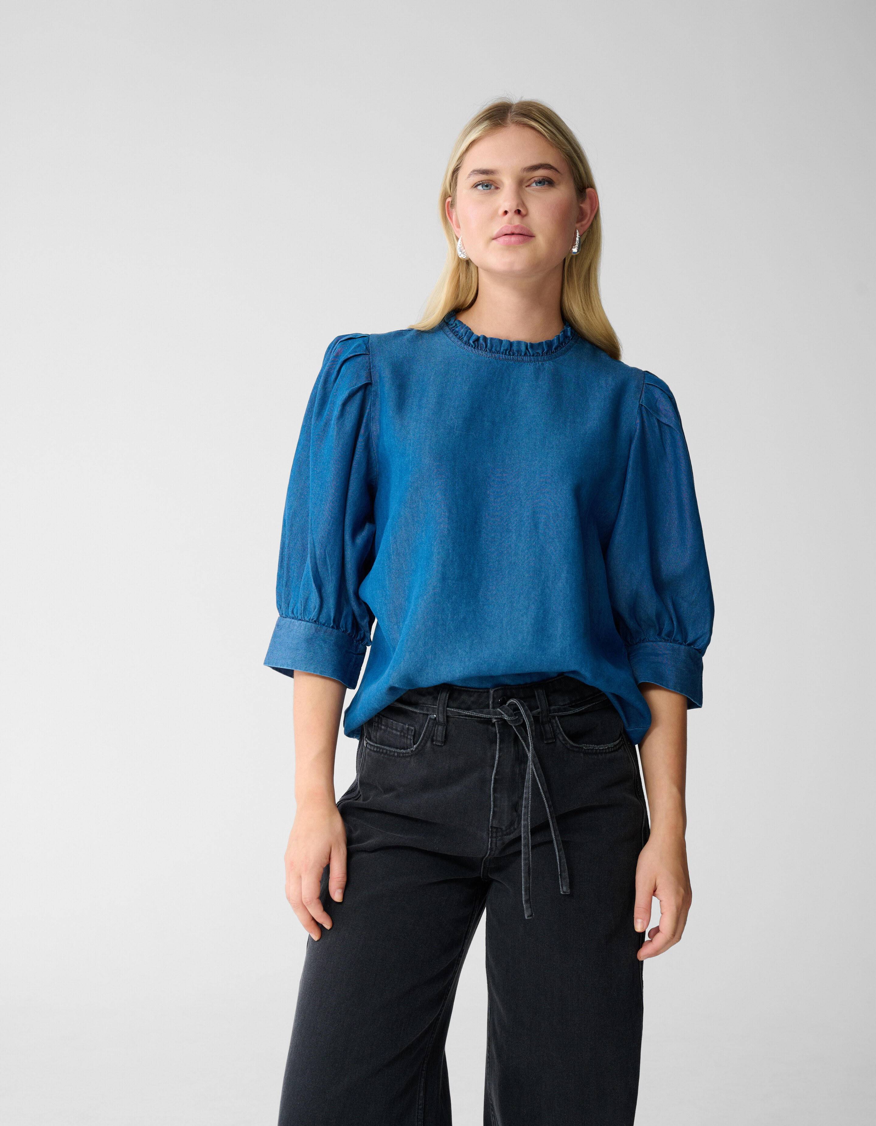 Denim Top Blauw SHOEBY WOMEN