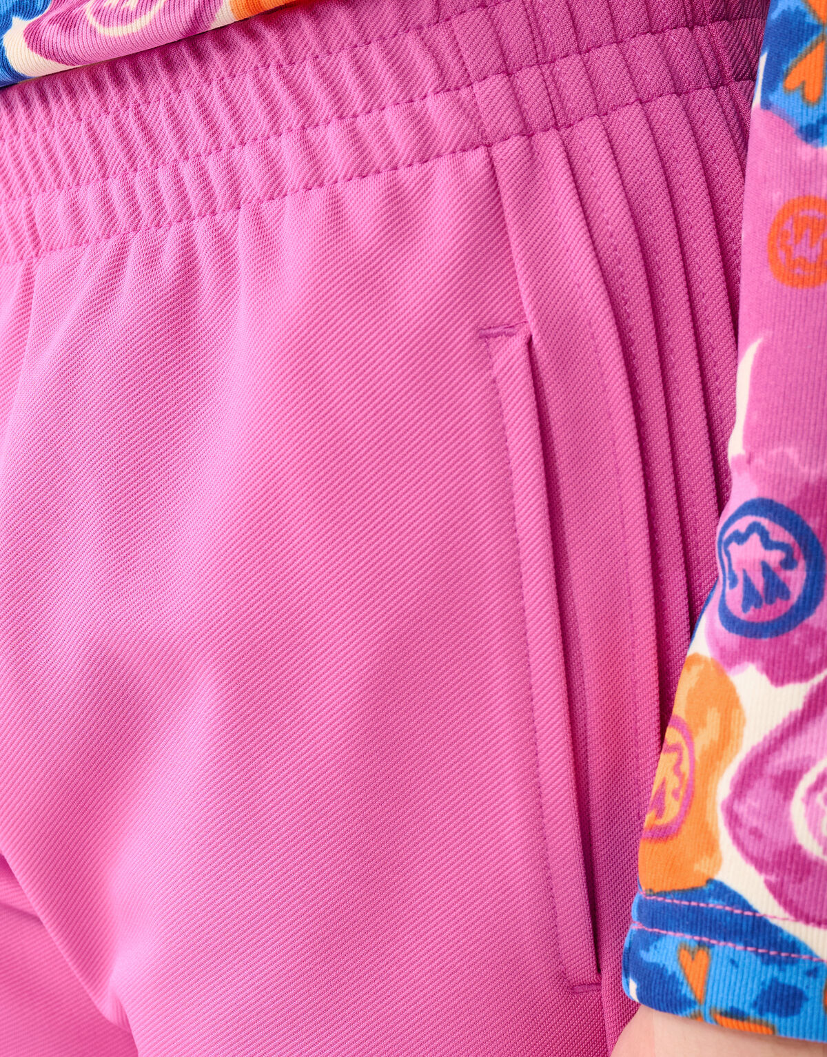 Wide Leg fit Broek Roze SHOEBY GIRLS