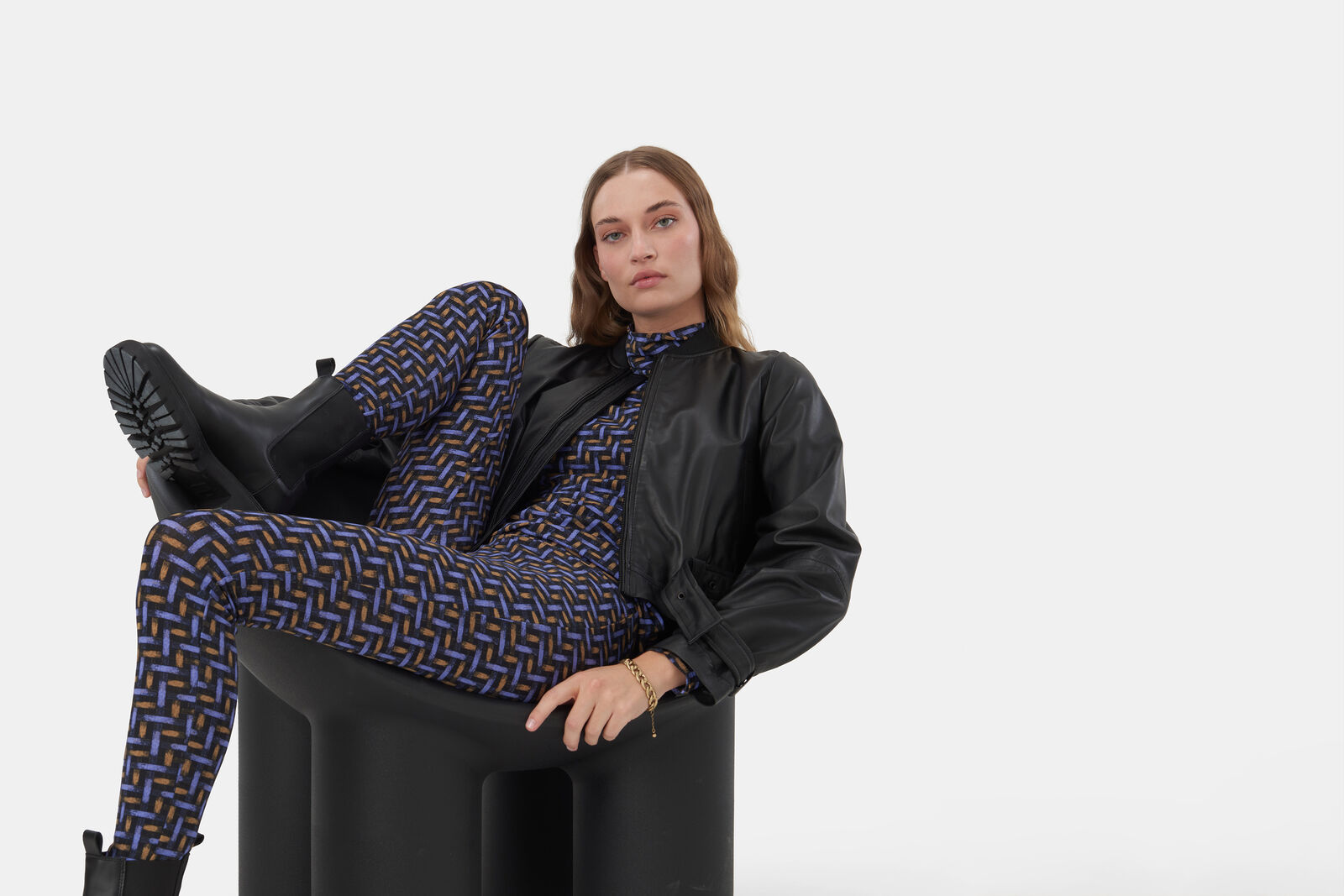 Printed legging by Mieke