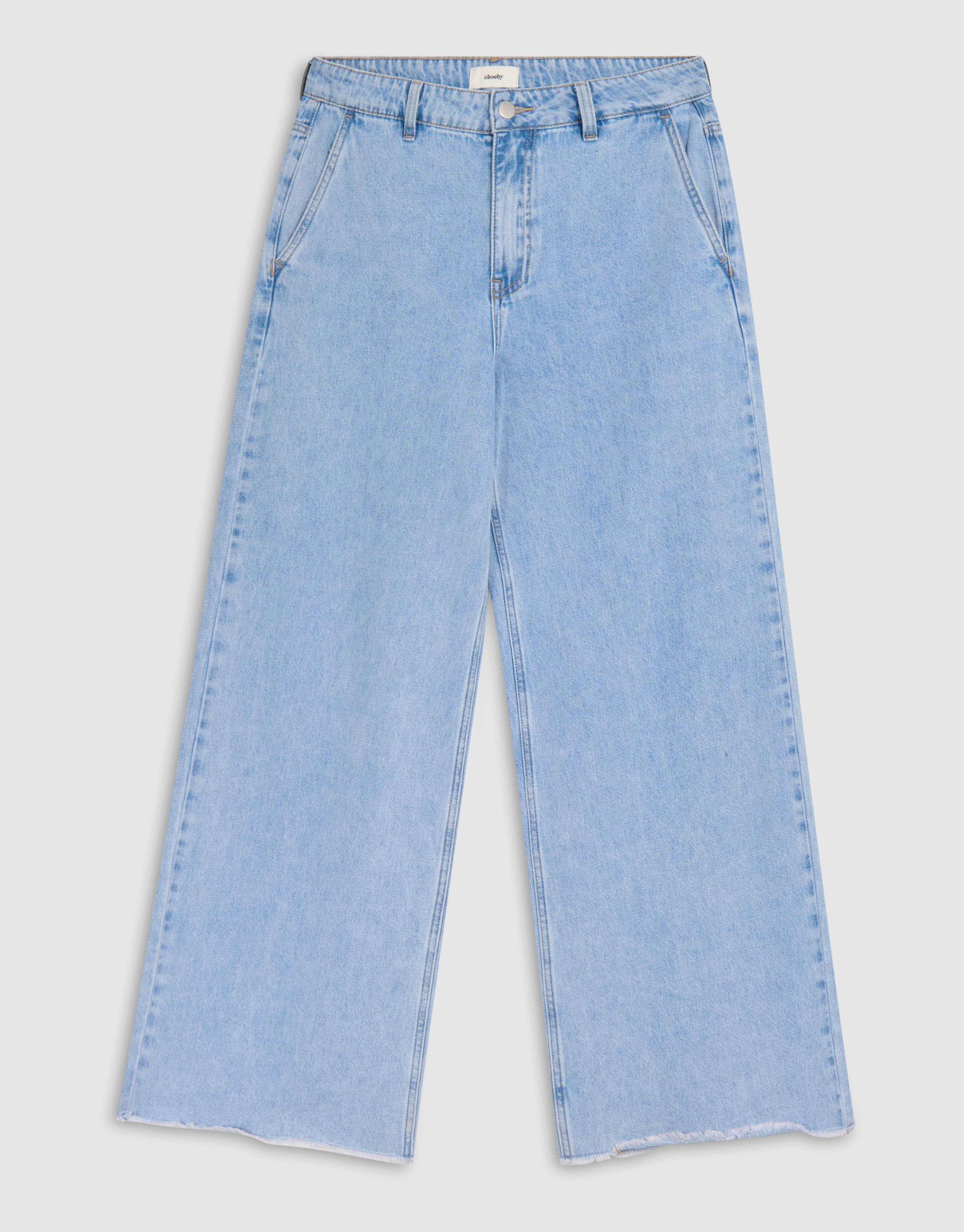 Wide Leg Jeans Bleached By Mieke SHOEBY WOMEN