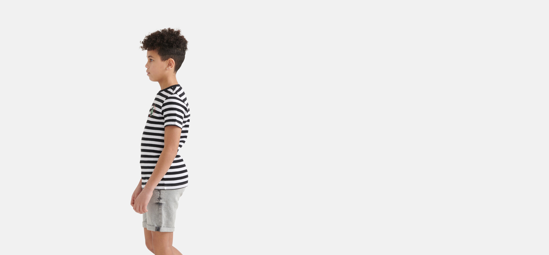Drawstring Jog Short Lichtgrijs SHOEBY BOYS
