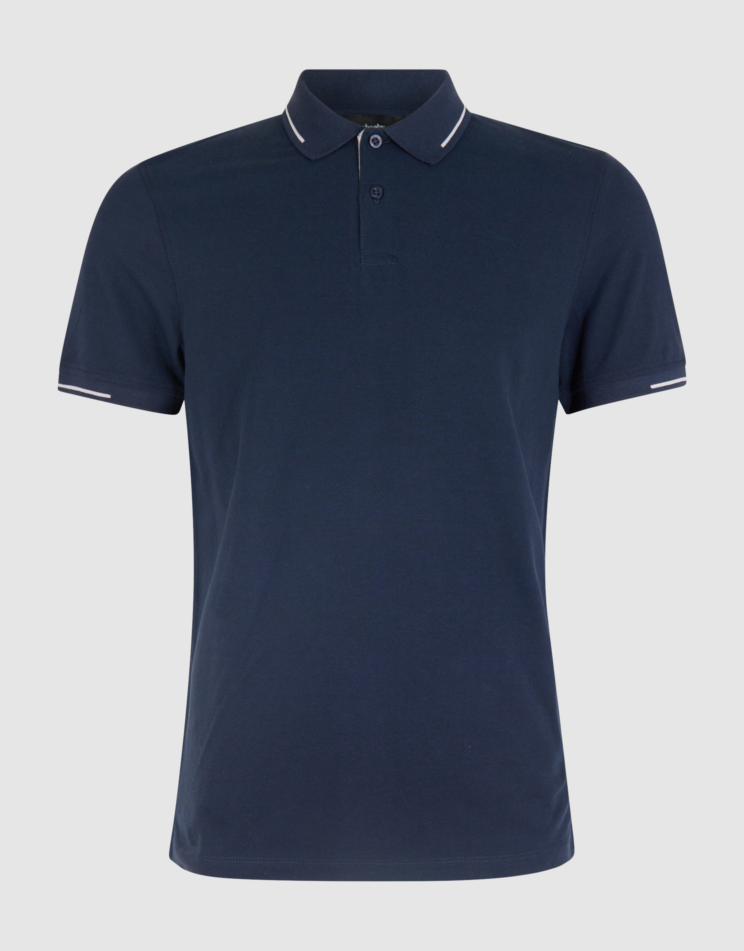 Pique Polo Donkerblauw SHOEBY MEN