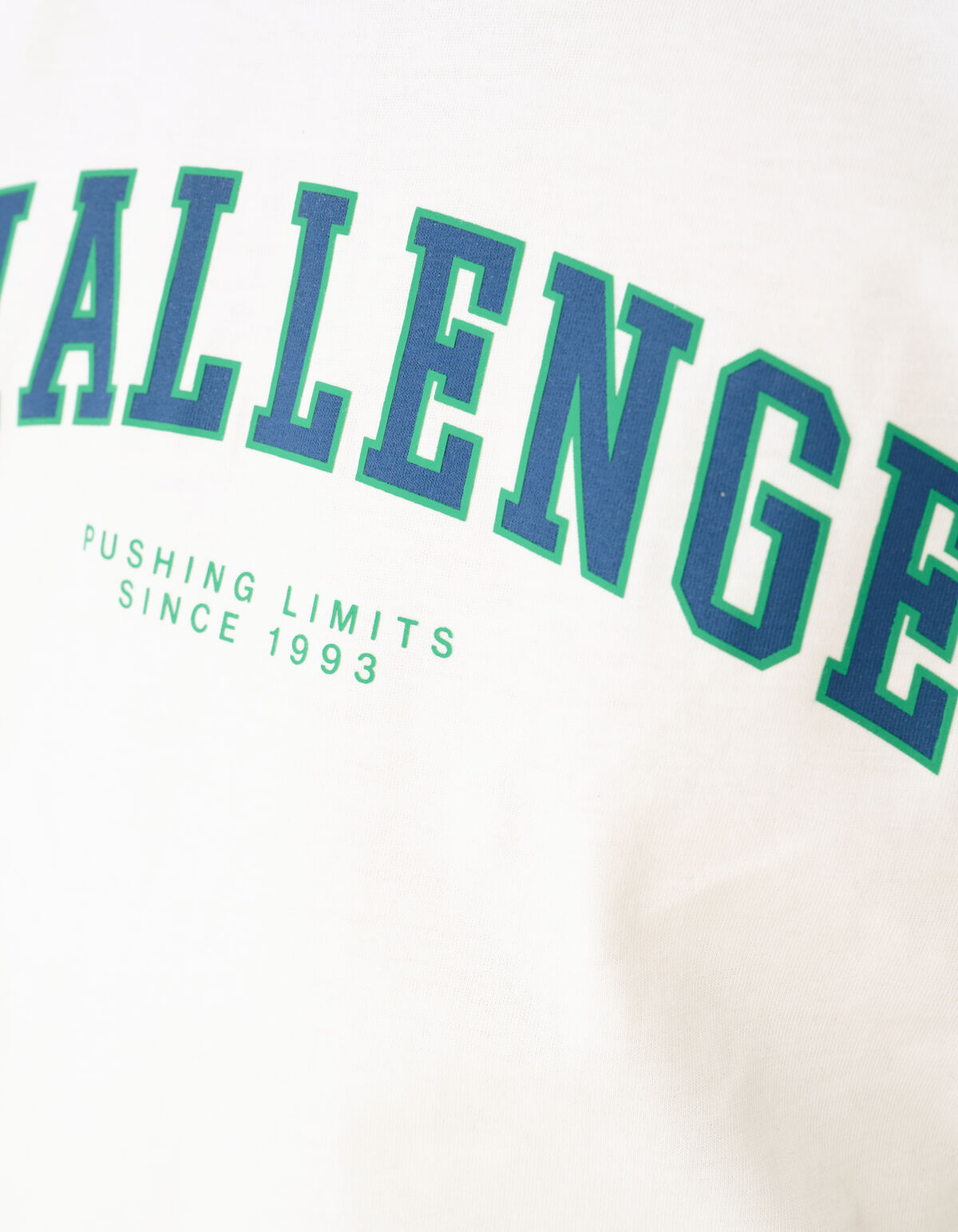 Challenge Artwork T-shirt Wit SHOEBY BOYS