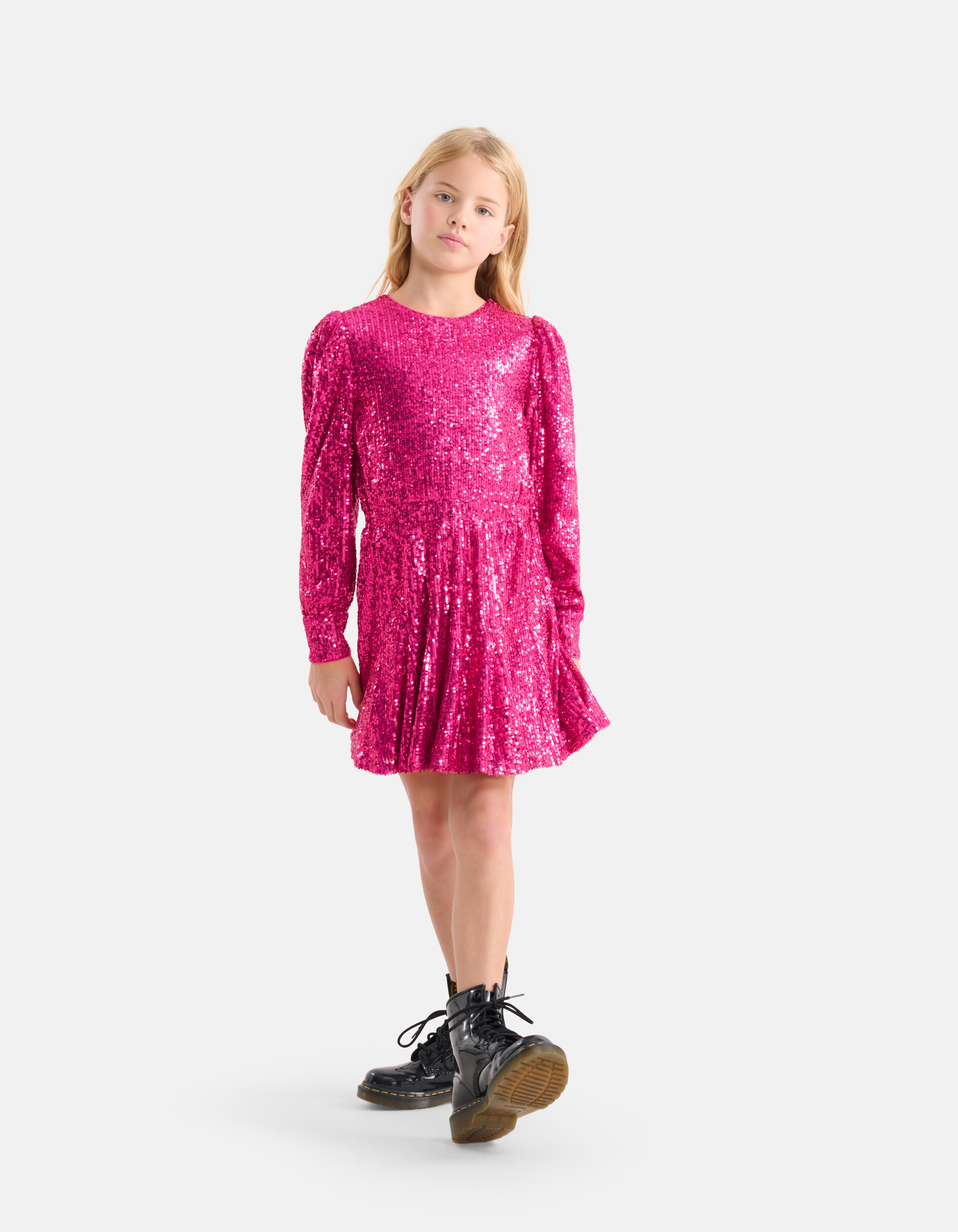 Pailletten Jurk Roze By Nicolette SHOEBY GIRLS