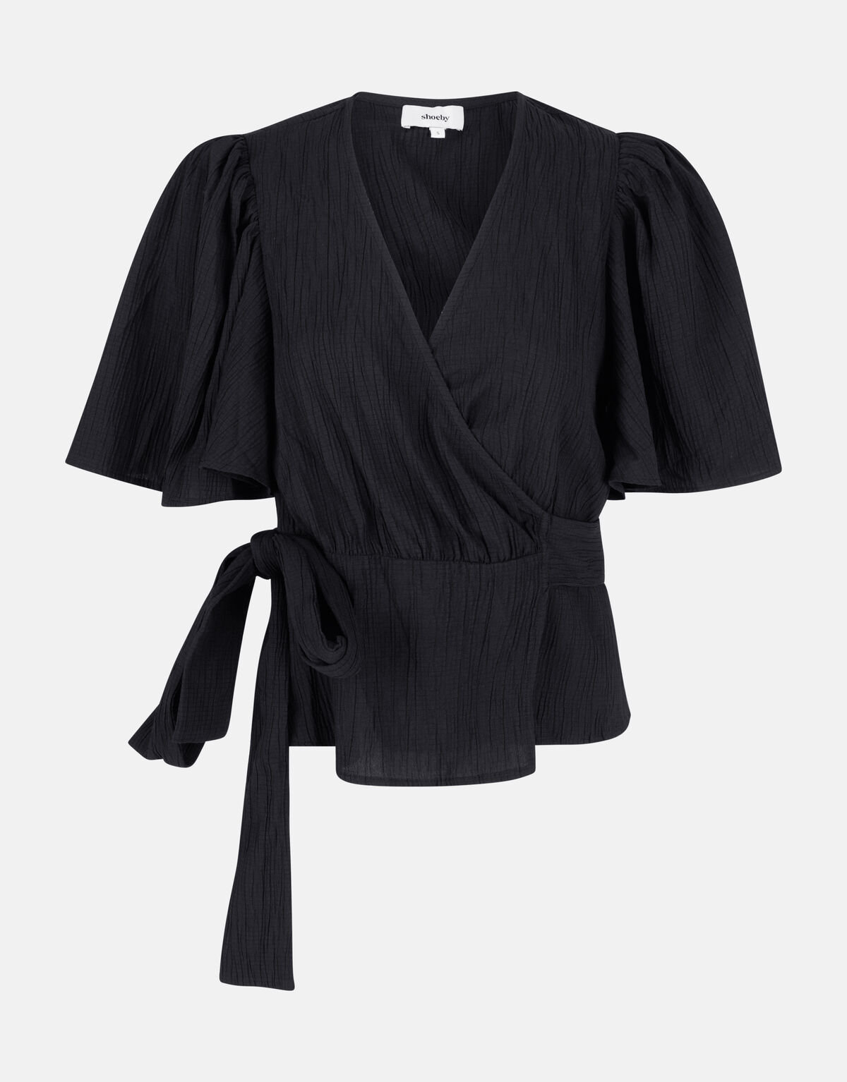 Wrap Top Zwart SHOEBY WOMEN