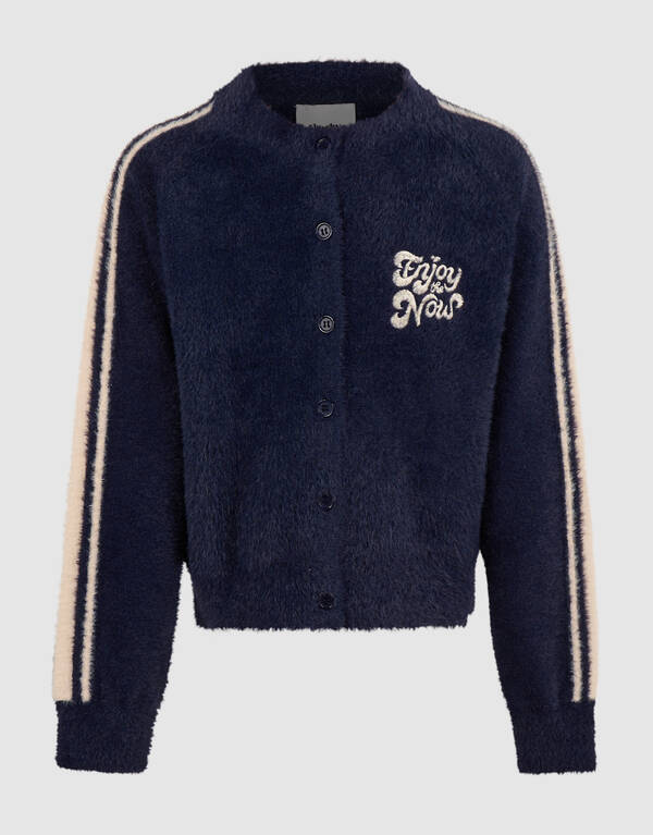 Hairy Sport Vest Donkerblauw SHOEBY GIRLS