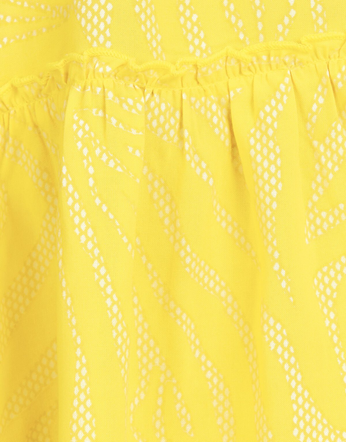 Zebra Print Jurk Geel SHOEBY GIRLS