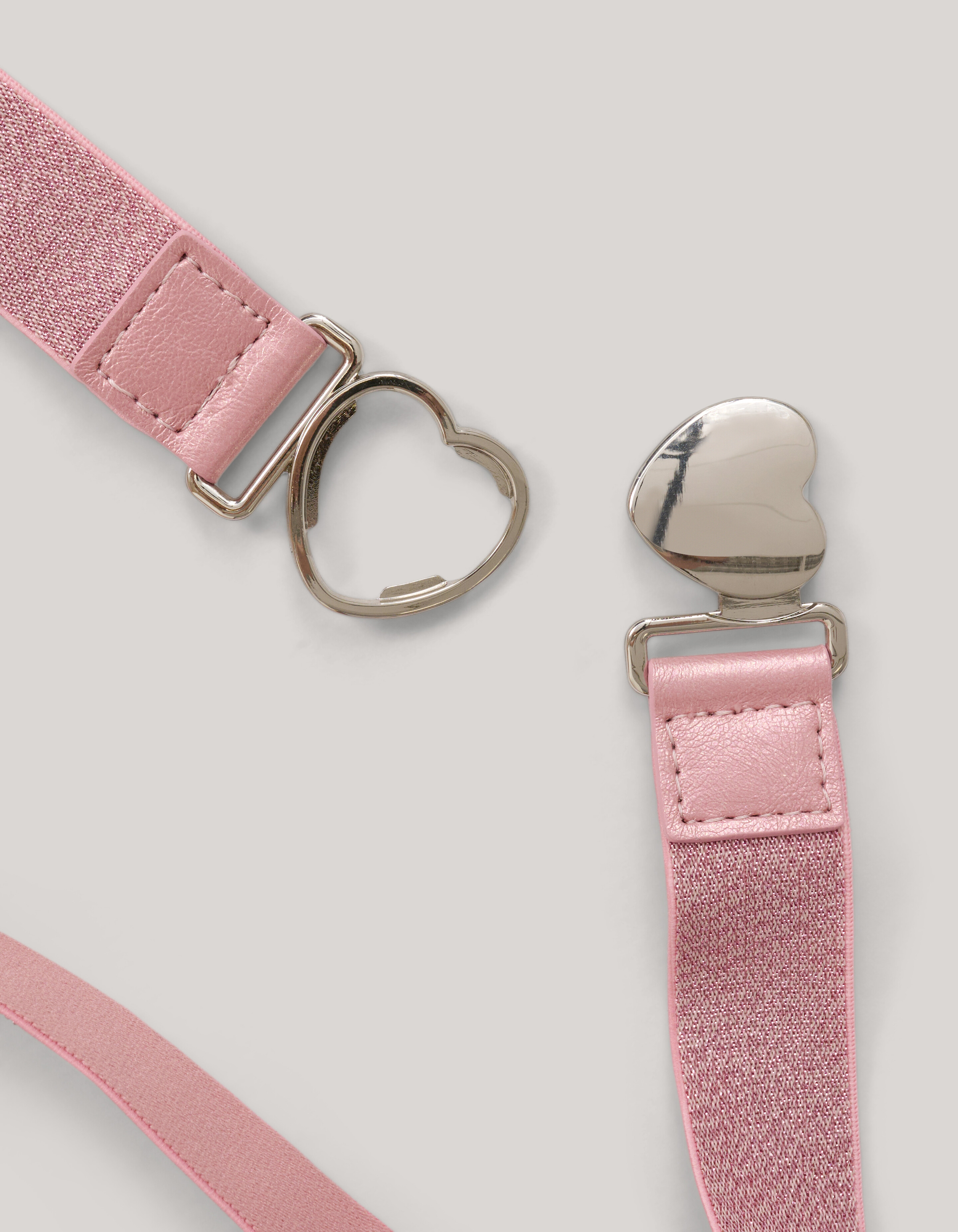 Elastieken Heart Riem Roze SHOEBY ACCESSOIRES