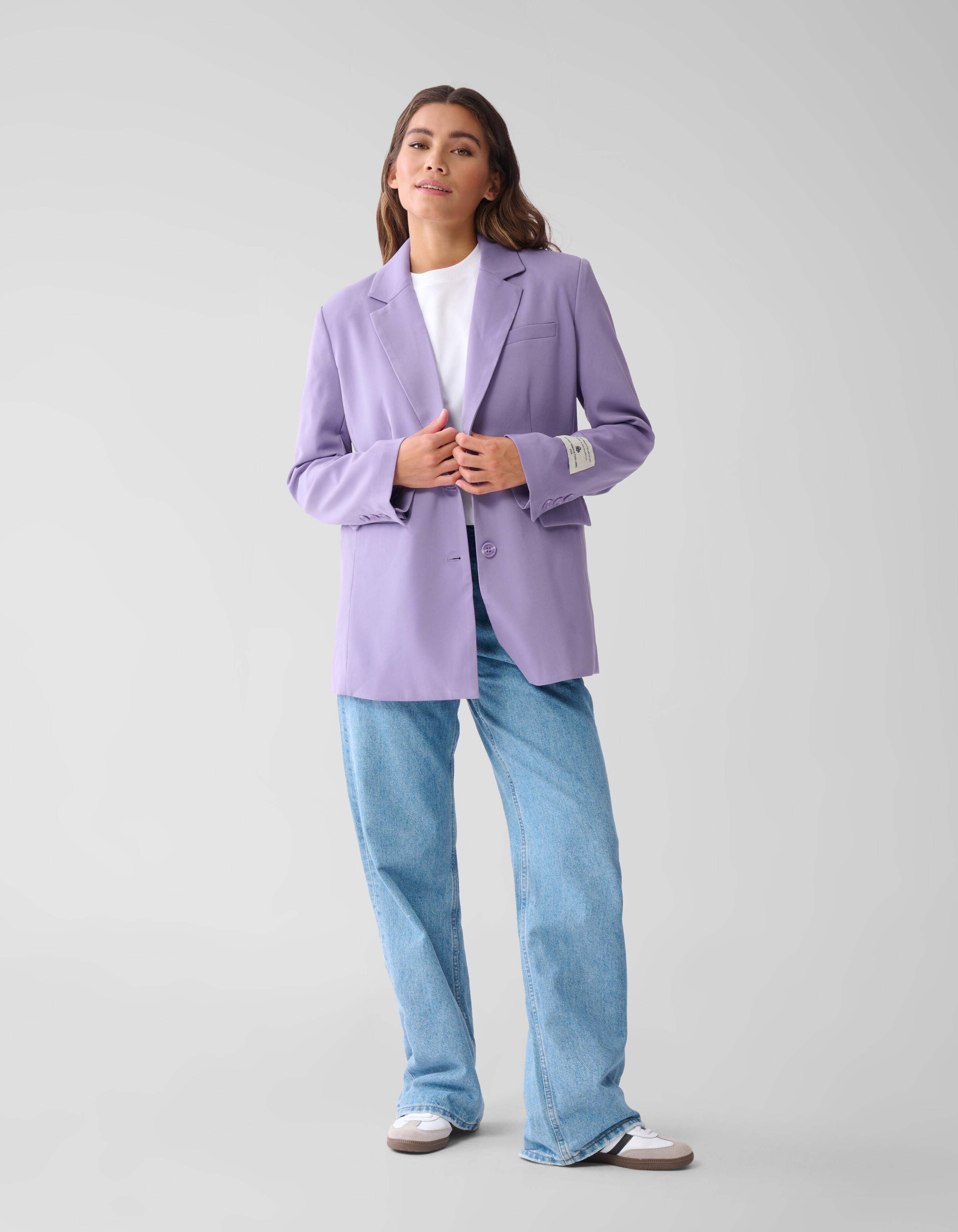 City Label Blazer Paars SHOEBY WOMEN