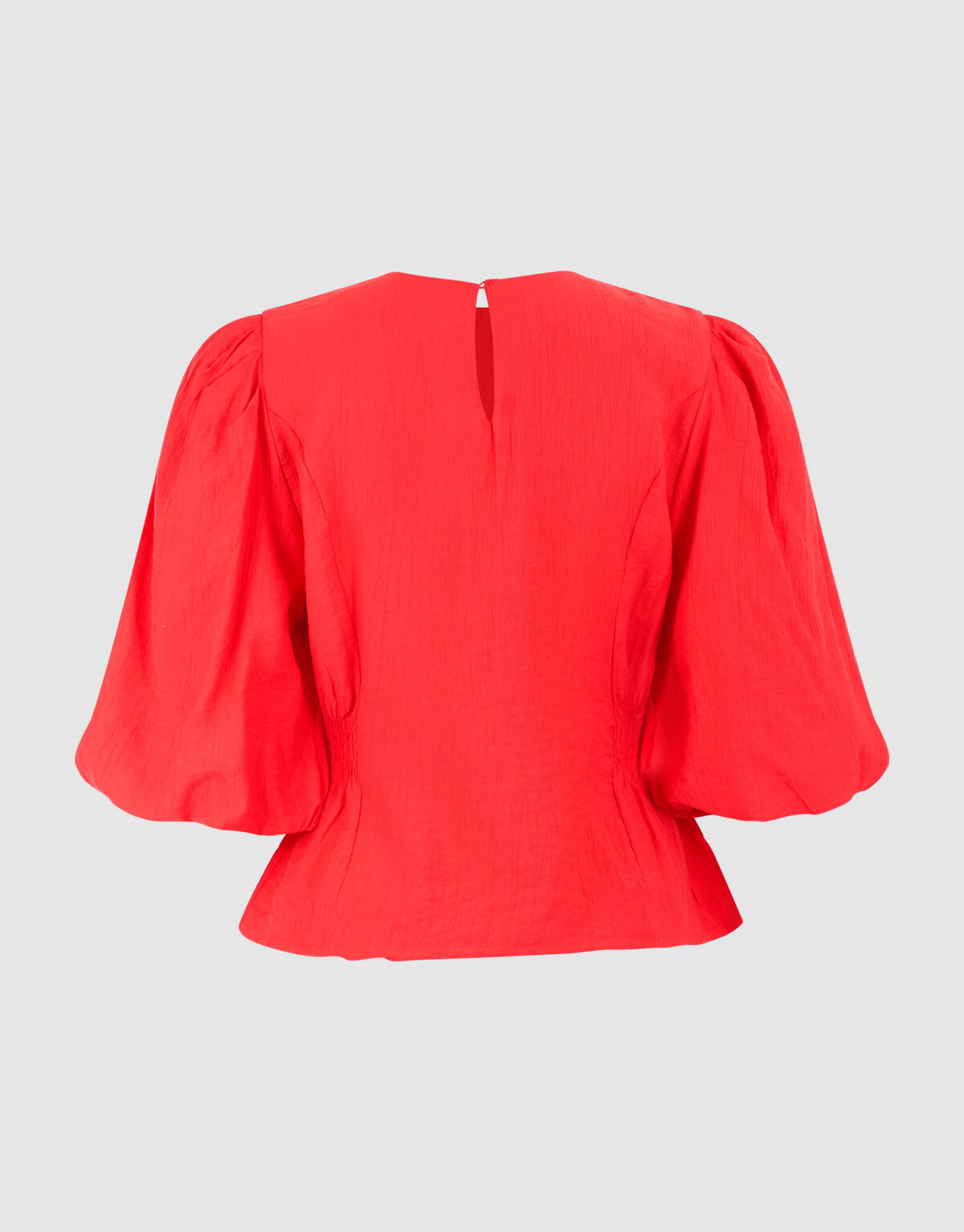 Smock Puff Top Rood SHOEBY WOMEN
