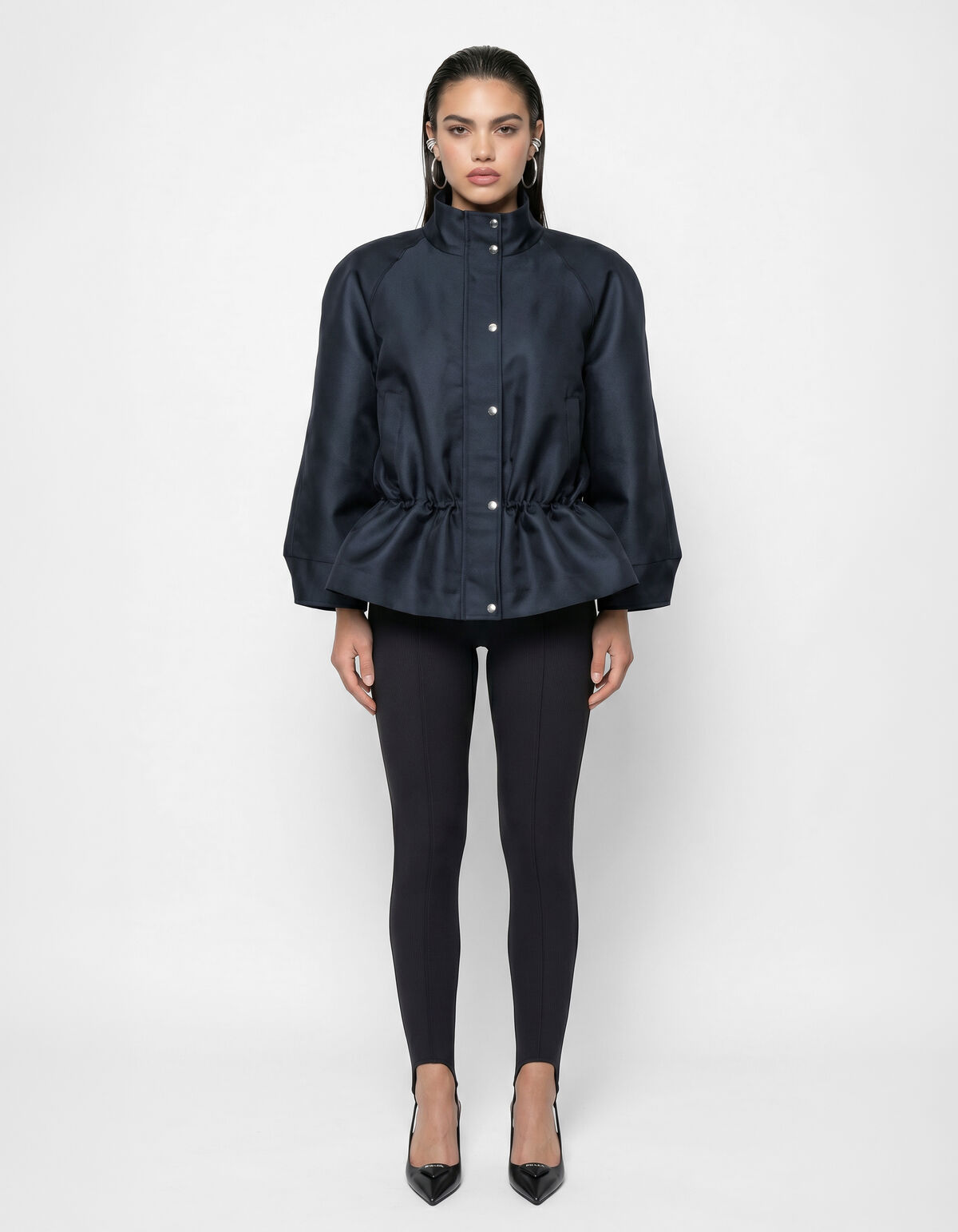 Drawstring Satin Twill Jack Zwart SHOEBY WOMEN