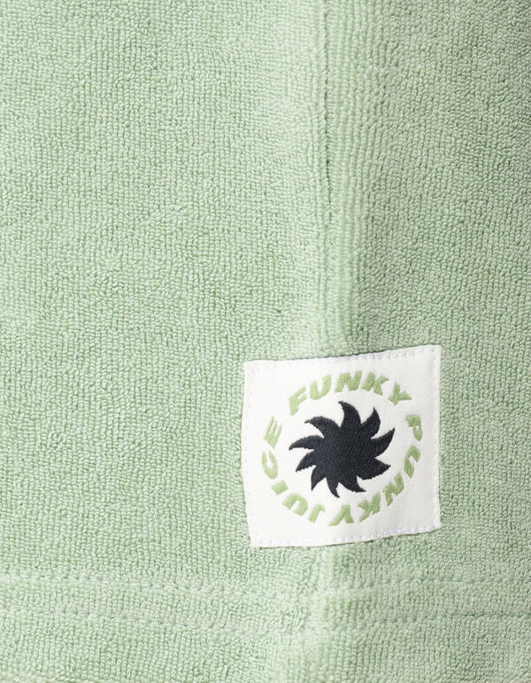 Towelling Short Lichtgroen SHOEBY BOYS
